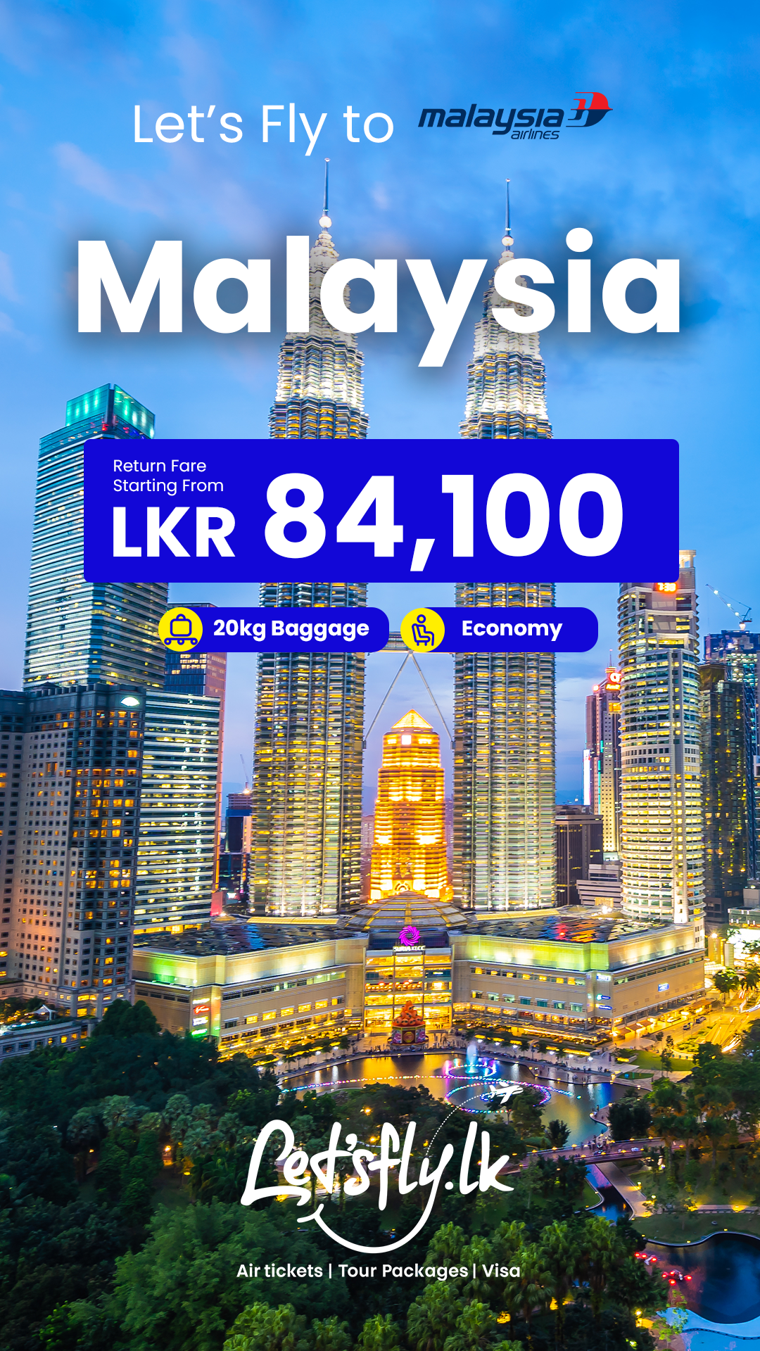 Flight Tickets to Malaysia