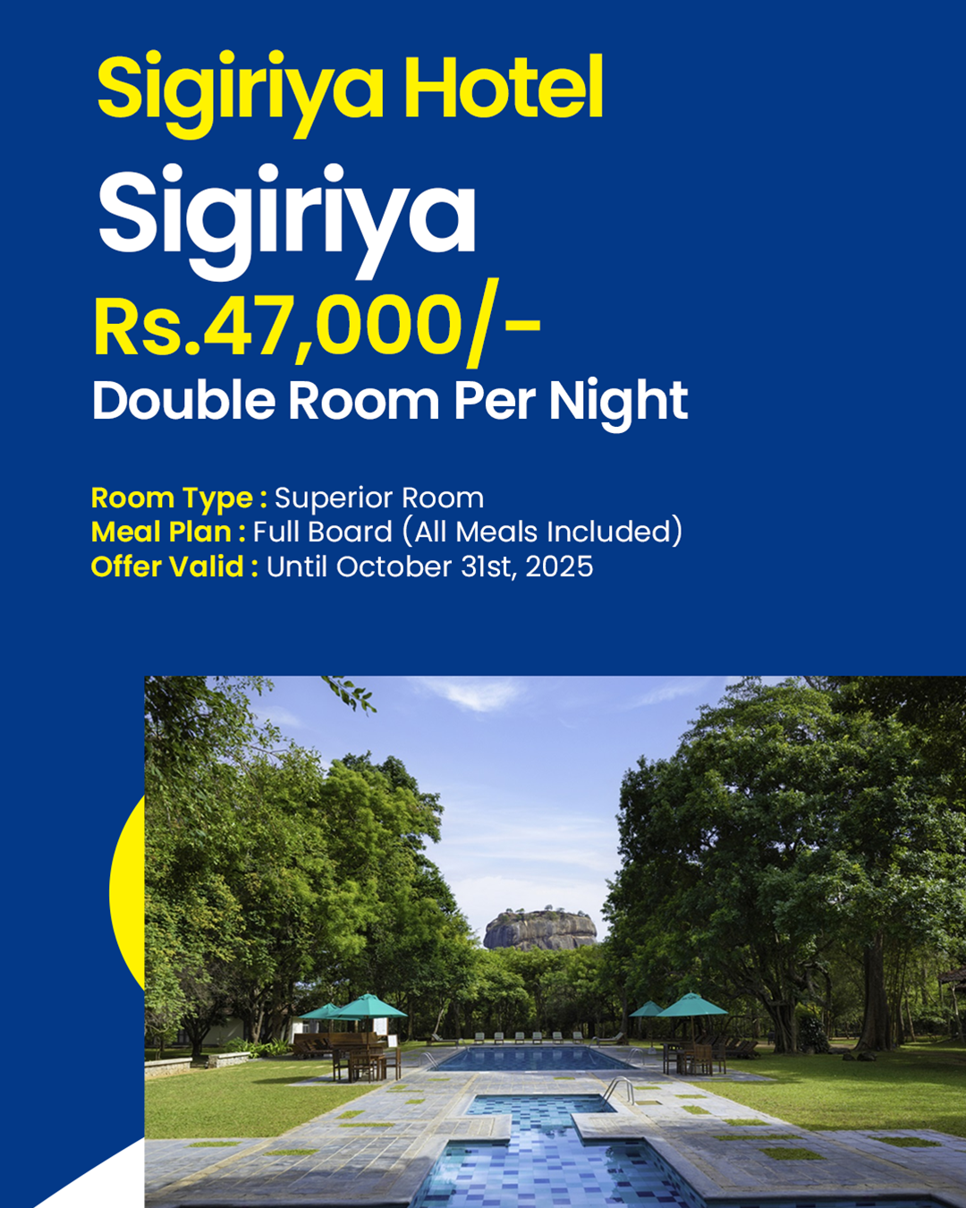 Sigiriya Hotel Superior Double Room