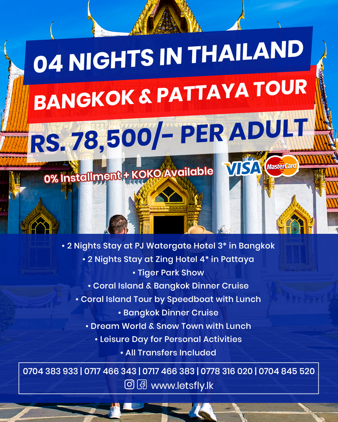 Bangkok & Pattaya Tour