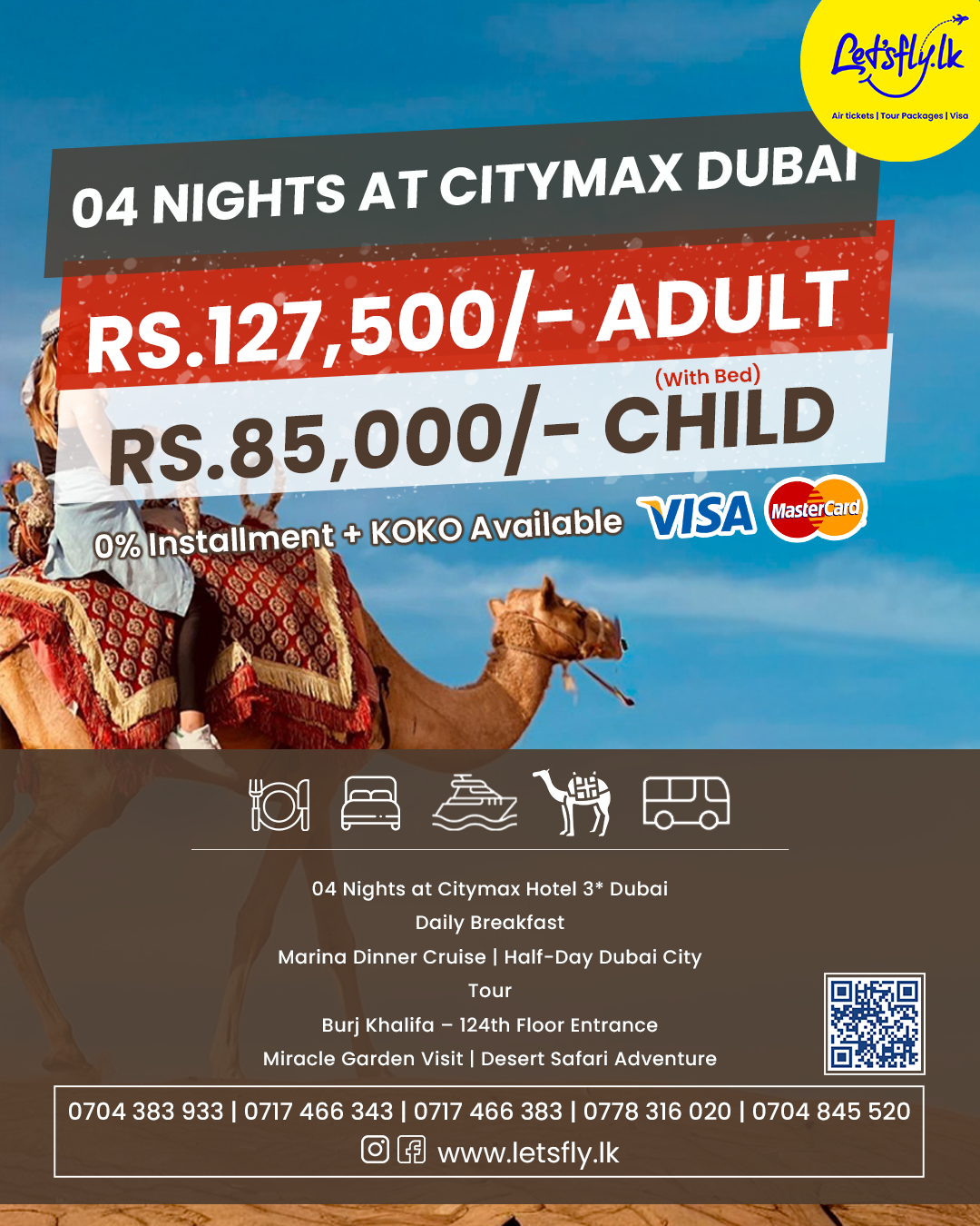 04 Nights at Citymax Dubai