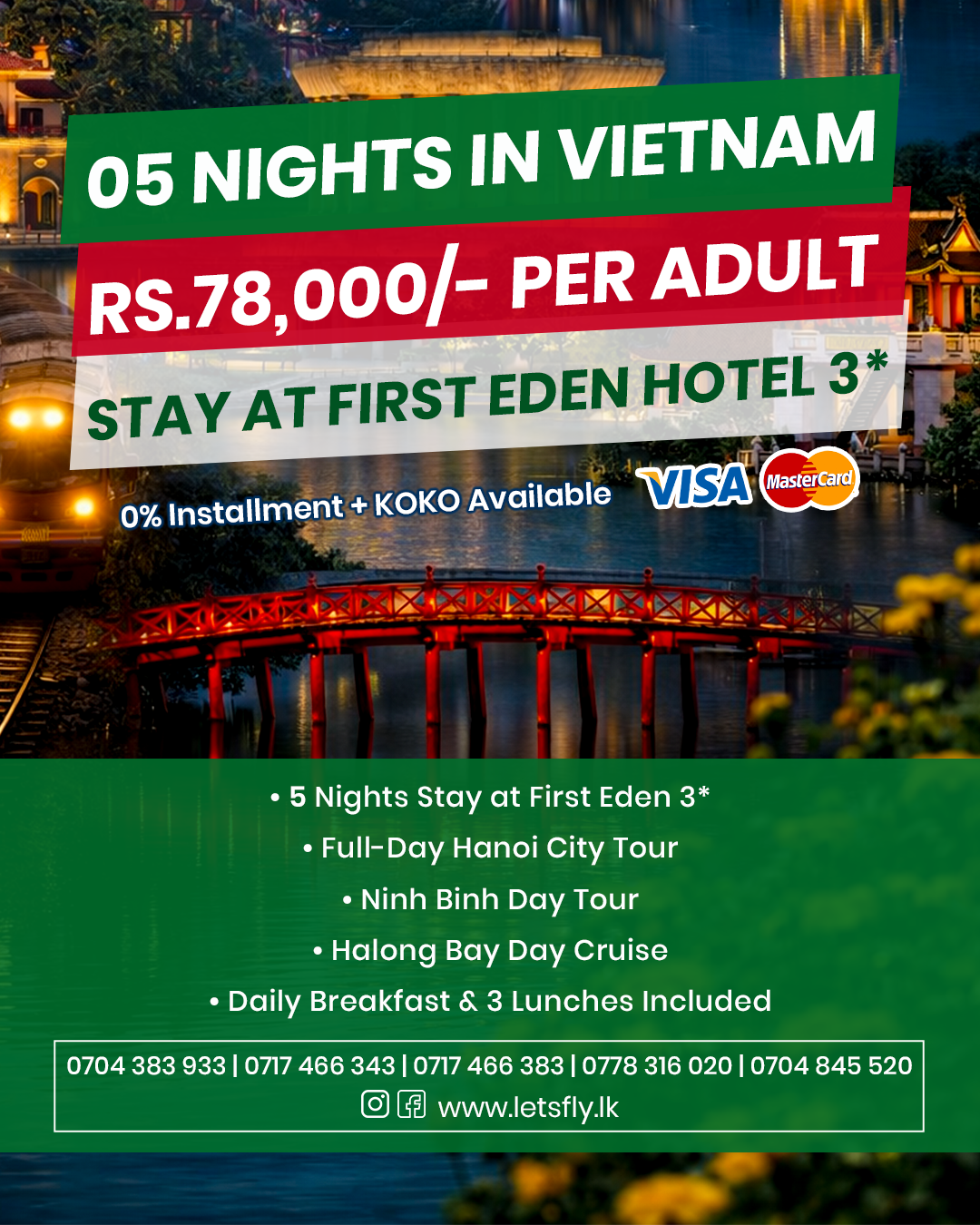 Experience the beauty of Vietnam in 5 unforgettable nights