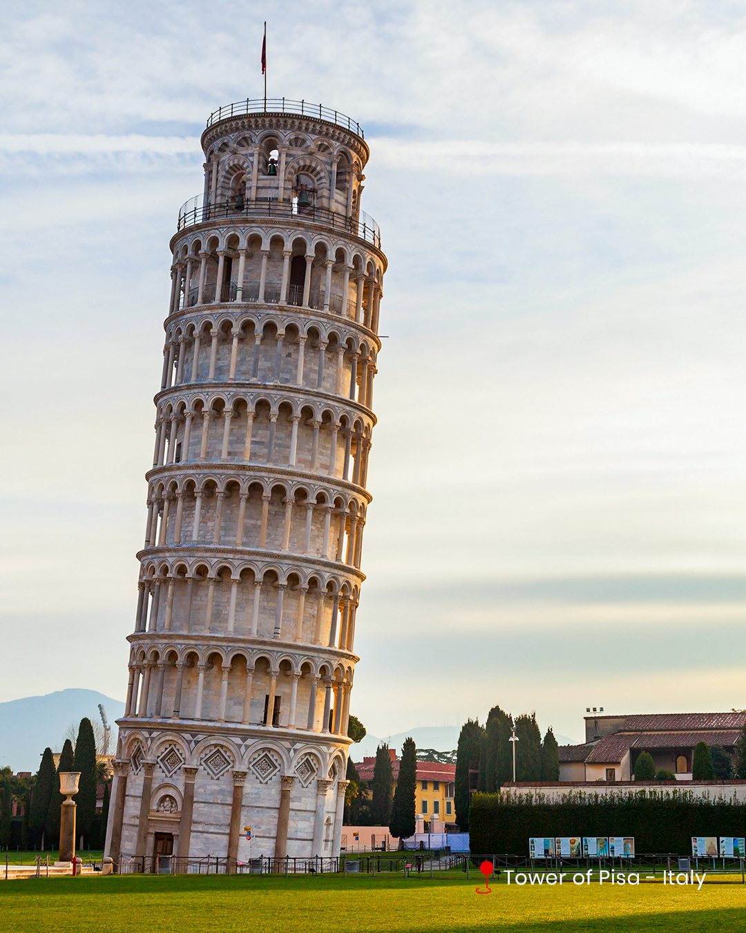 Visit your child in beautiful Italy. 🇮🇹
