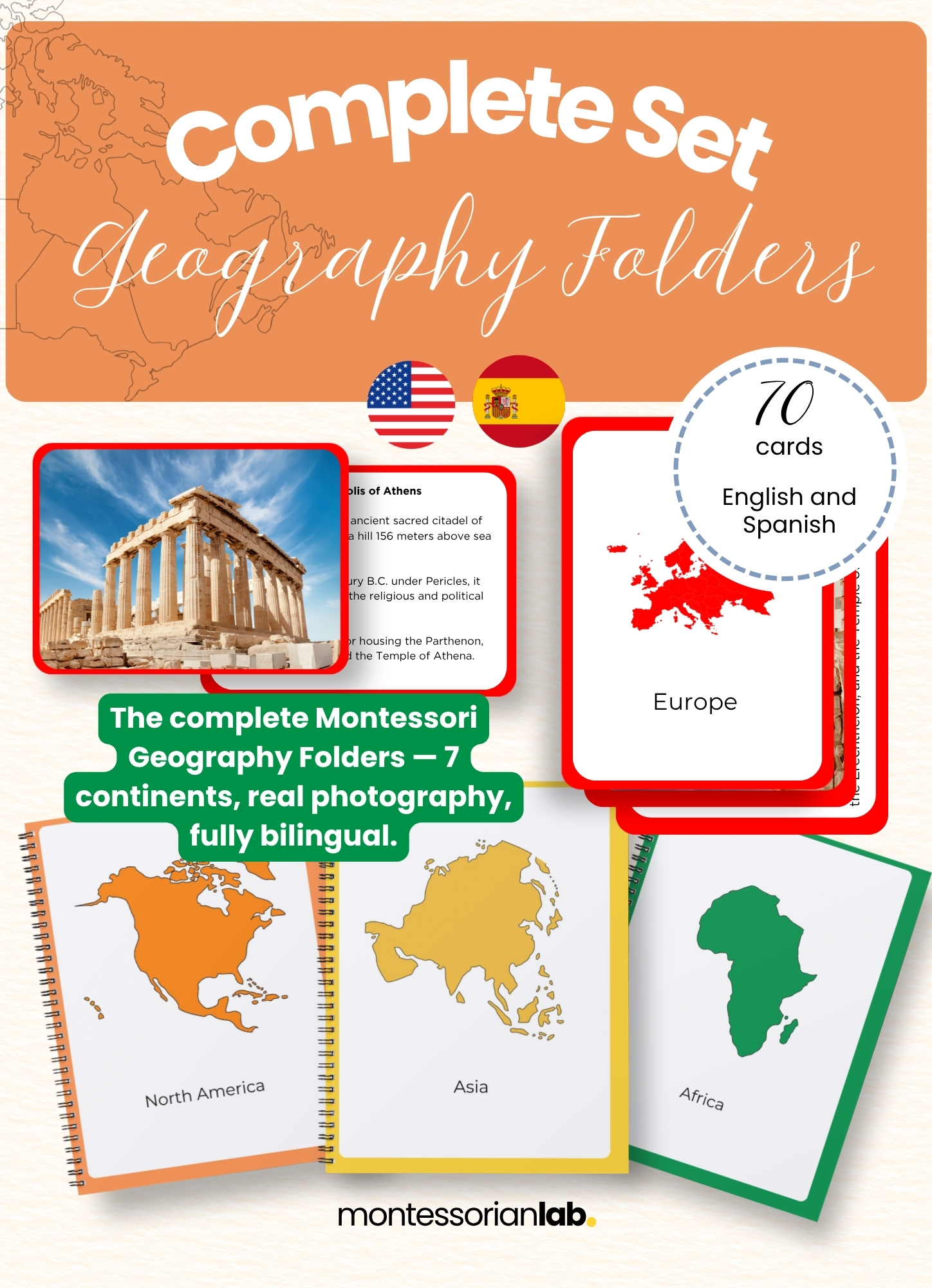 Geography Folders — The Complete Set · 7 Continents