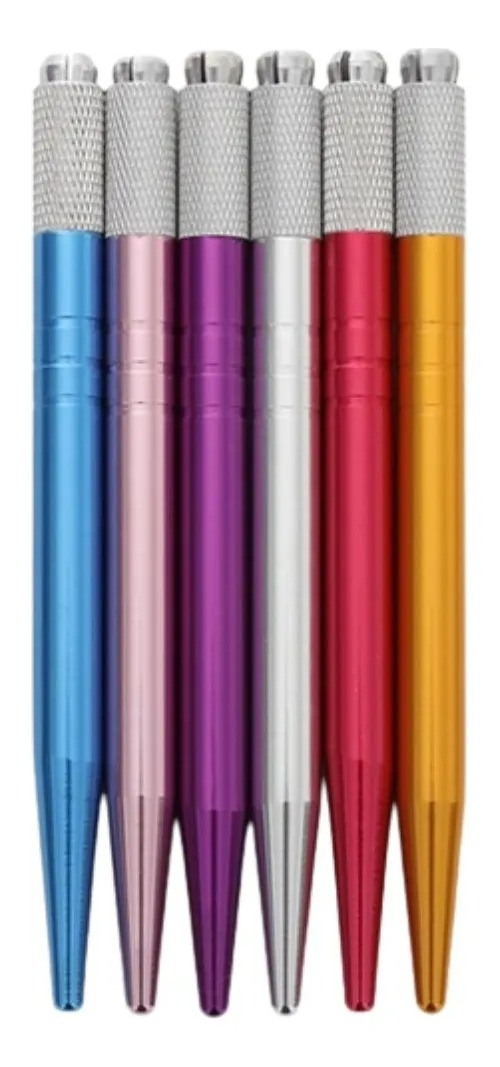 Bolígrafos metálicos de colores