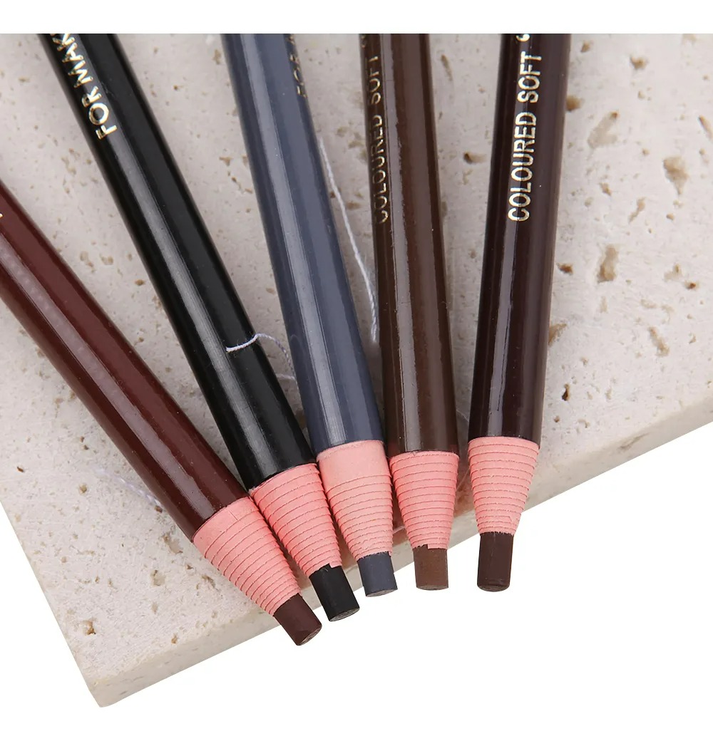 Lápices de maquillaje de colores