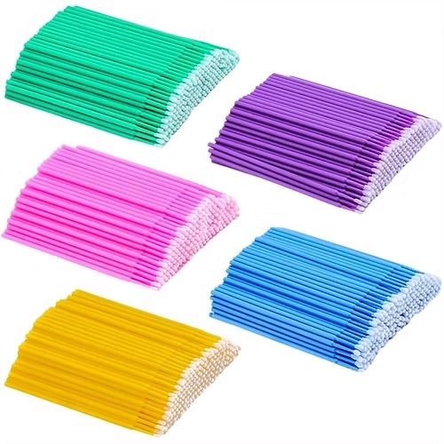 Aplicadores de microcepillo desechables