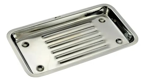 Jabonera de acero inoxidable