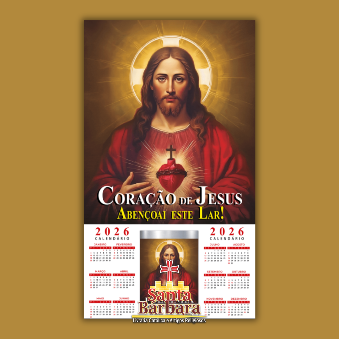 Folhinha Sagrado Coração Jesus