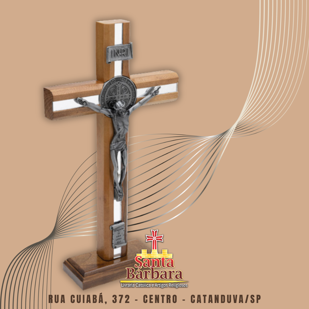 Crucifixo Madeira SB Luxo