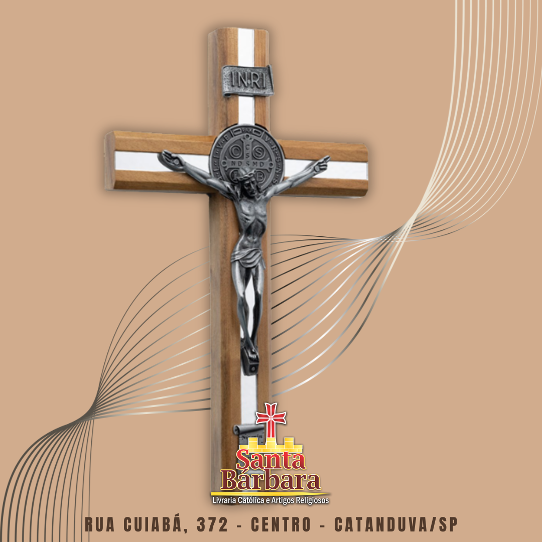 Crucifixo Madeira SB Luxo