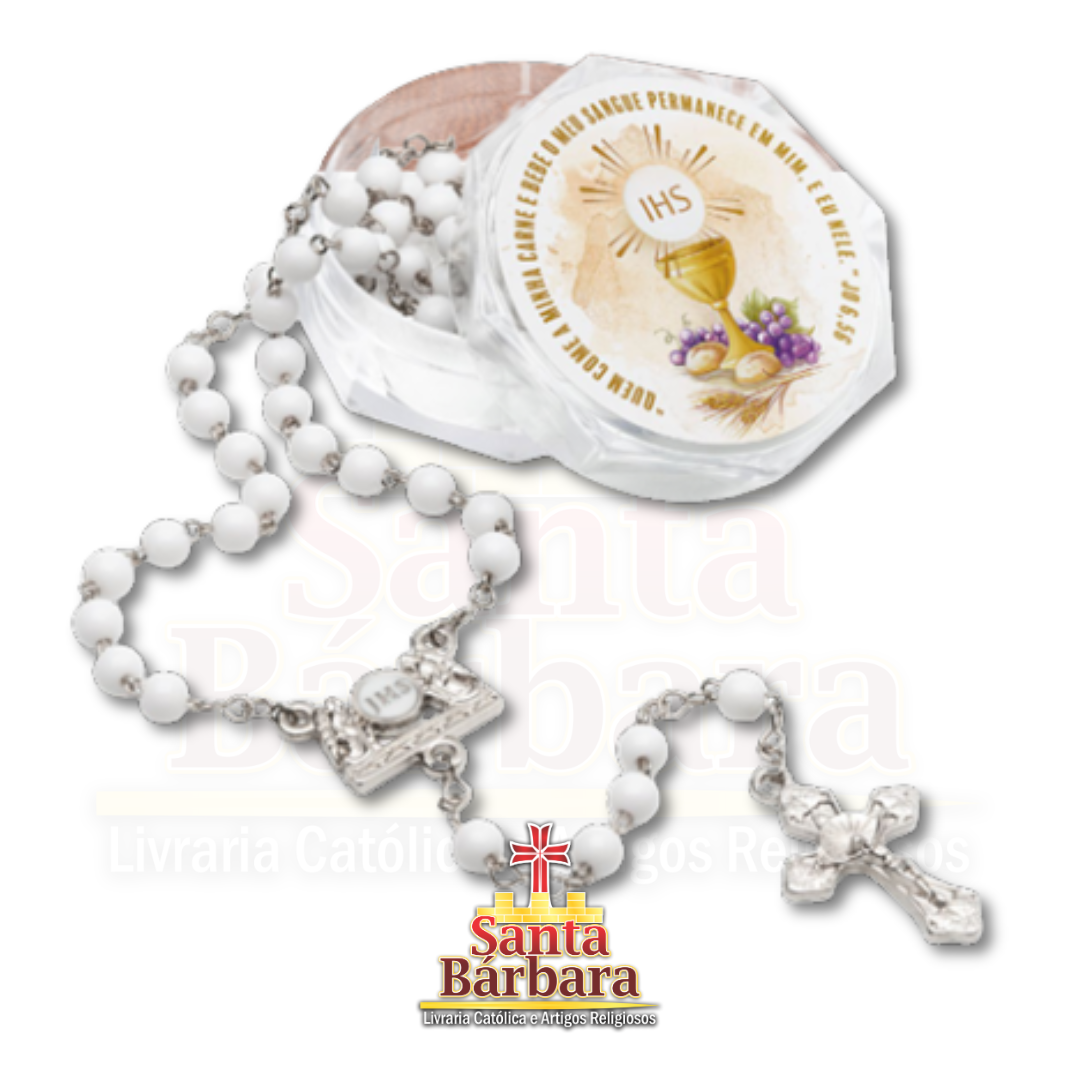 Terço Eucaristia Polido