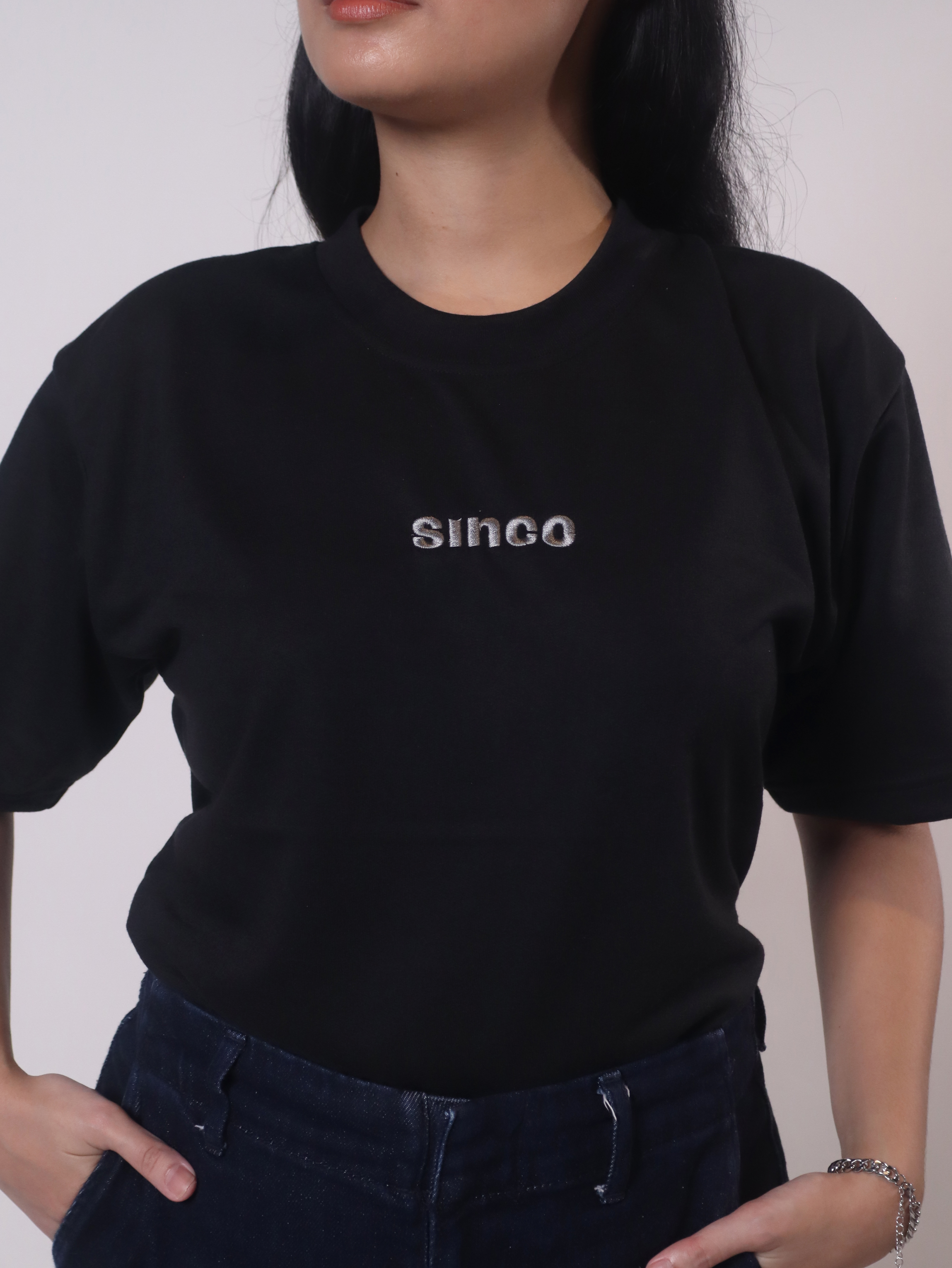 "Origins" French Terry - Black