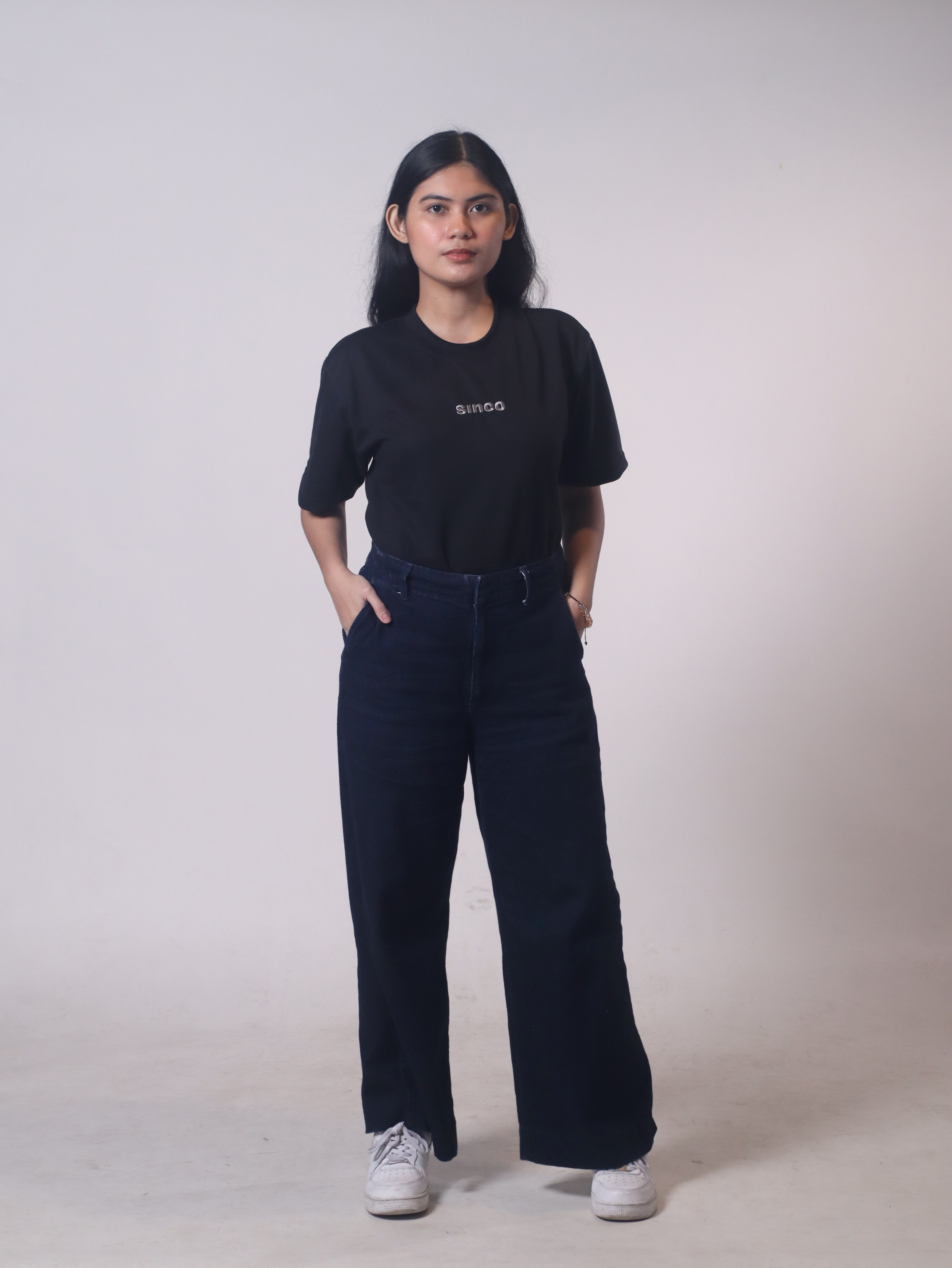 "Origins" French Terry - Black