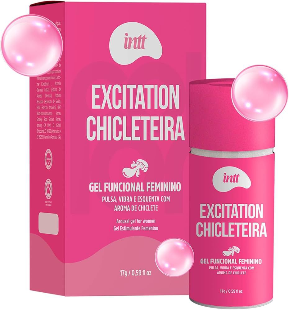INTT Excitation Chicleteira – جل الإثارة بنكهة العلكة