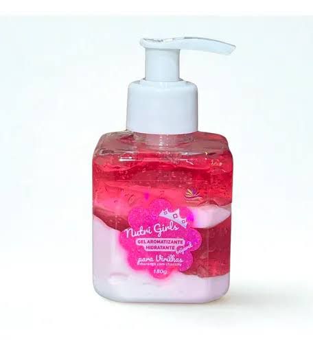 Nutri Girls – جل معطر ومرطب للمناطق الحميمية (قابل للأكل) – 180 غرام