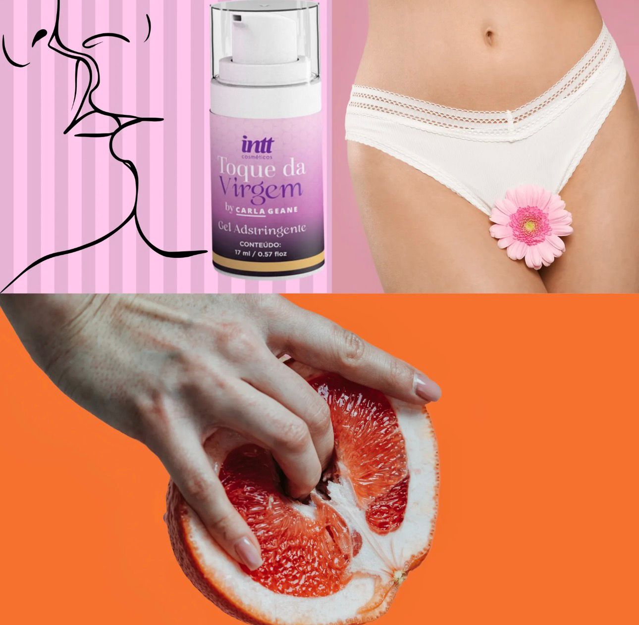 جل تضييق مهبلي - خاص بالاوقات الحميمة - INTT Toque Virgem
