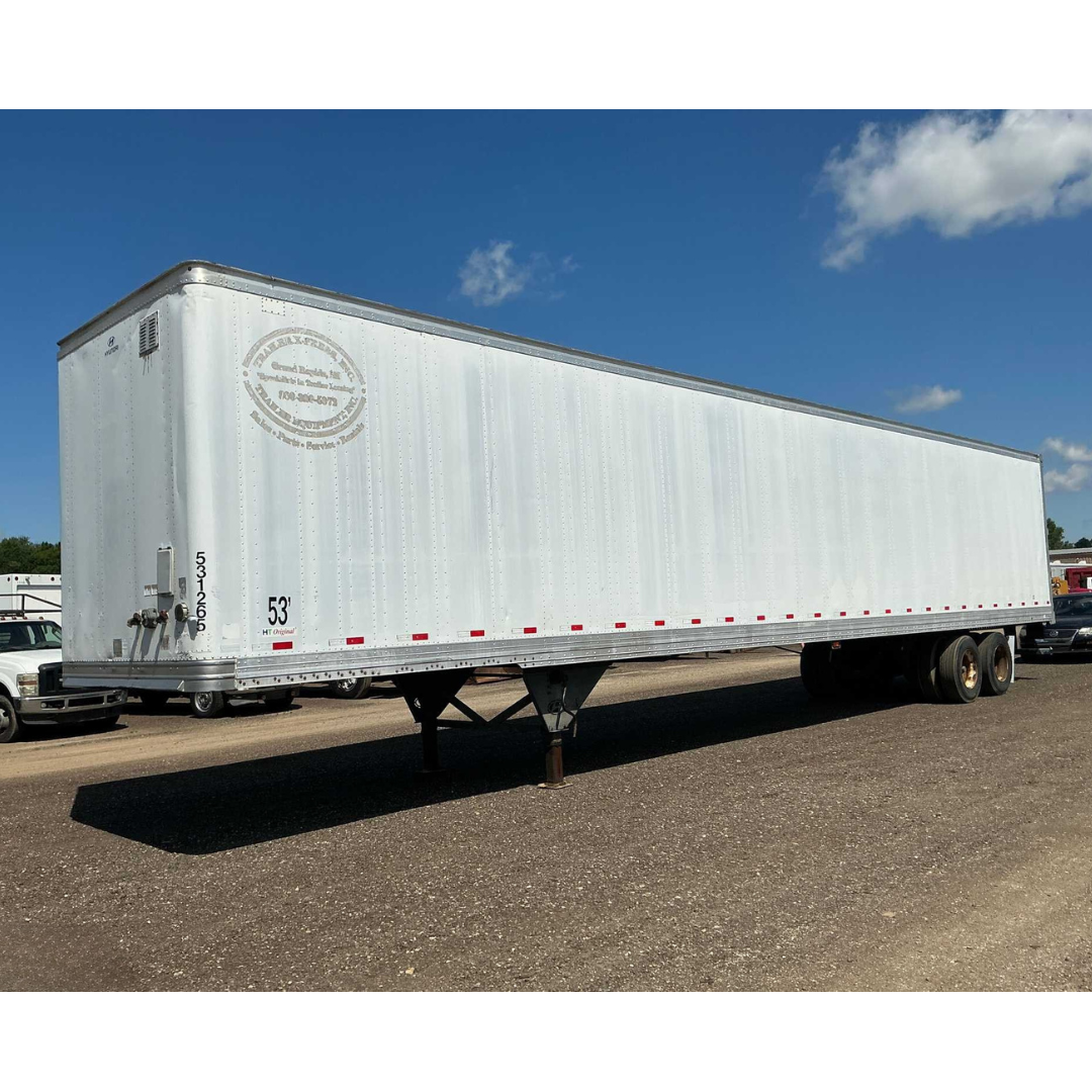 2012 Hyundai 53’ Dry Van Semi Trailer