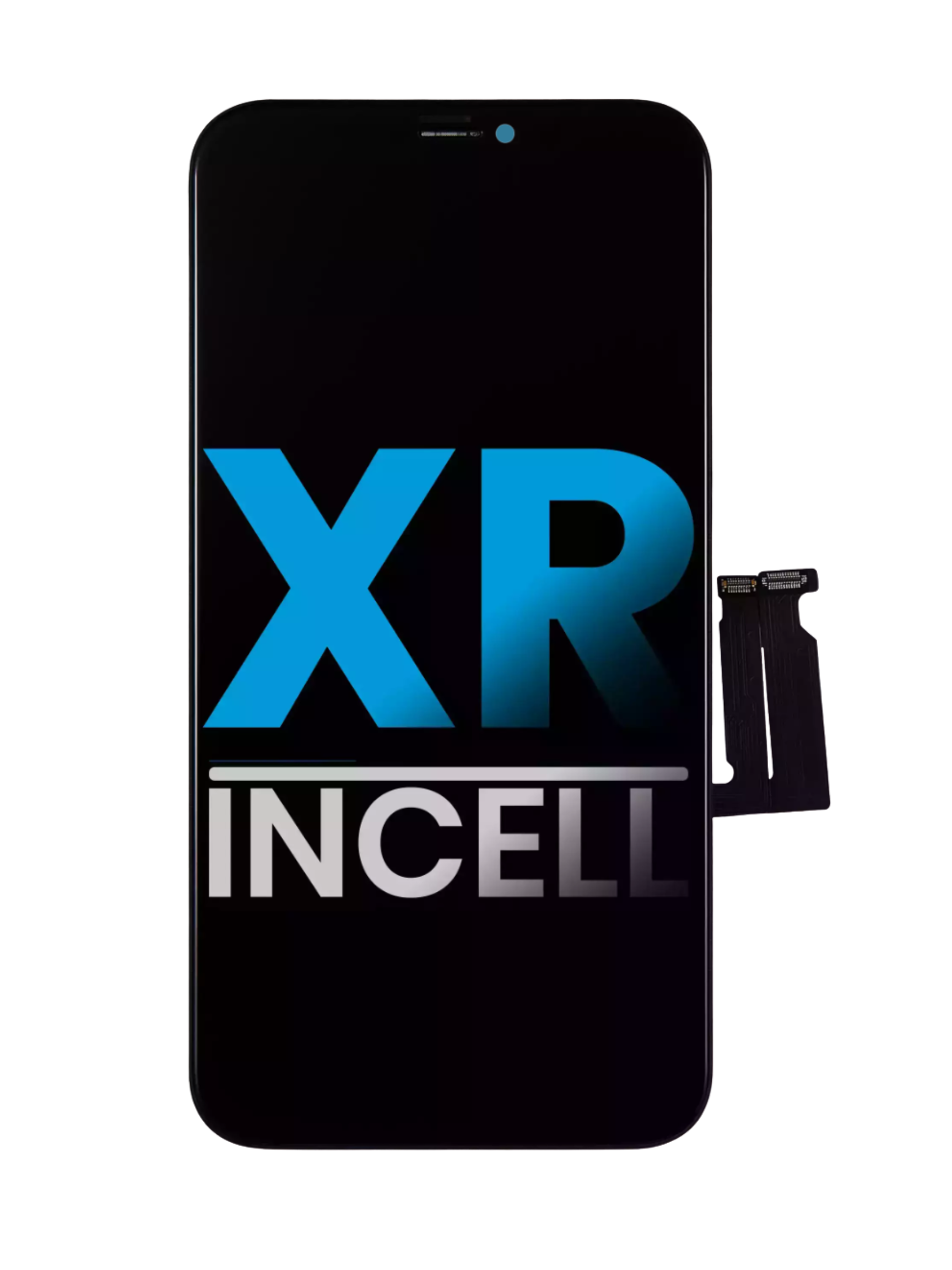 LCD Assembly With Steel Plate Pre-Installed Compatible For iPhone XR (Aftermarket / Incell)