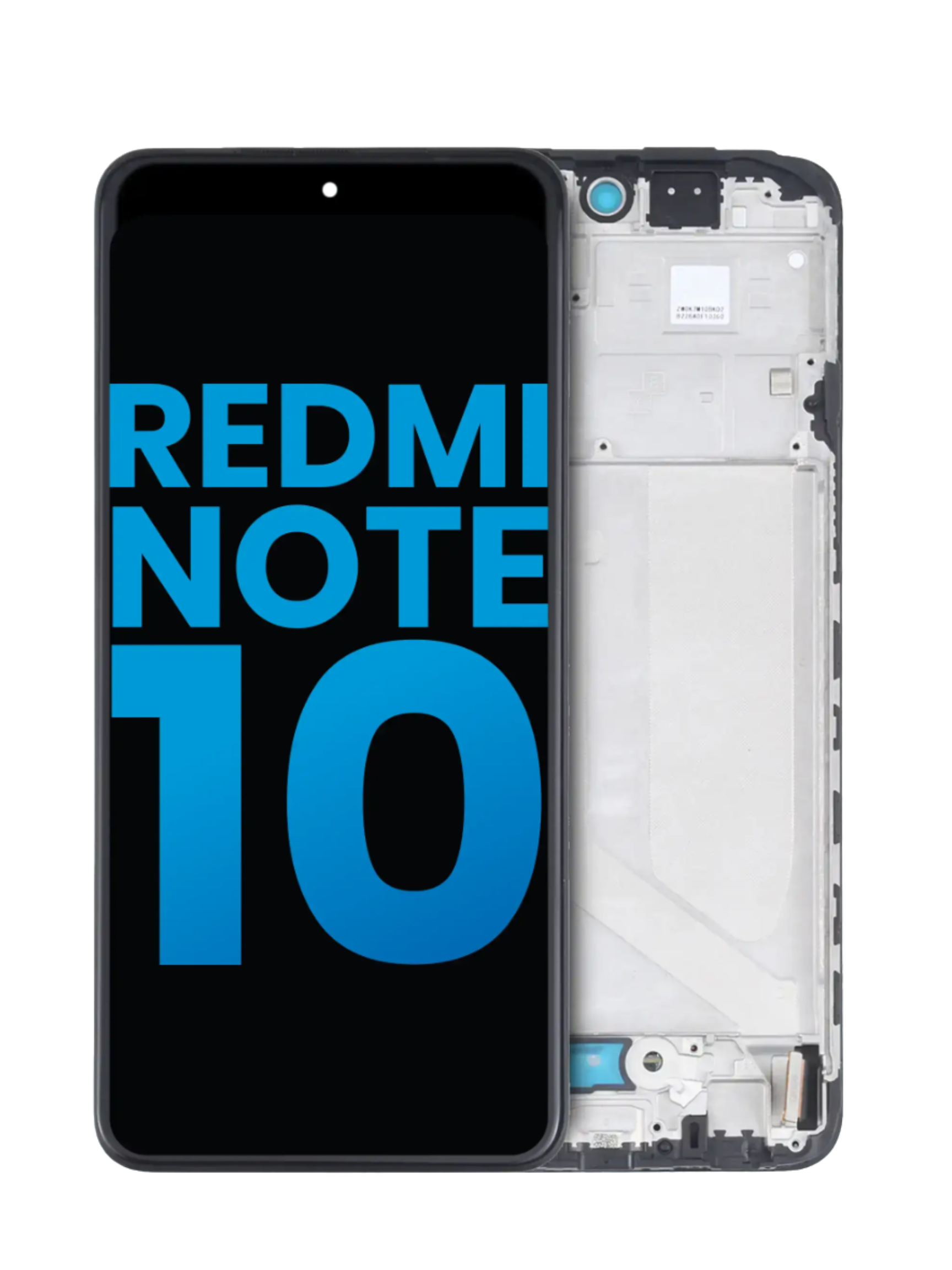 LCD Assembly With Frame Compatible For Xiaomi Redmi Note 10 4G / Redmi Note 10S (Aftermarket: Incell) (All Colors)