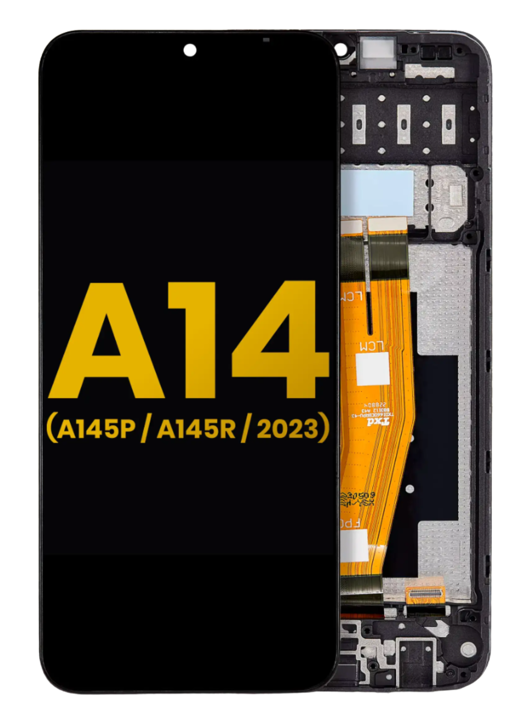 LCD Assembly With Frame Compatible For Samsung Galaxy A14 4G (A145P / A145R / 2023) (Refurbished) (All Colors)