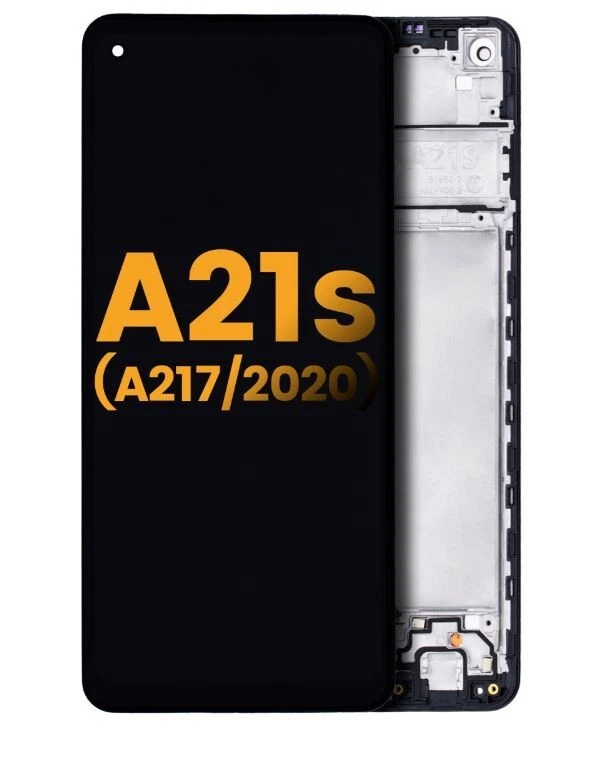 LCD Assembly With Frame Compatible For Samsung Galaxy A21s (A217 / 2020) (Refurbished) (All Colors)