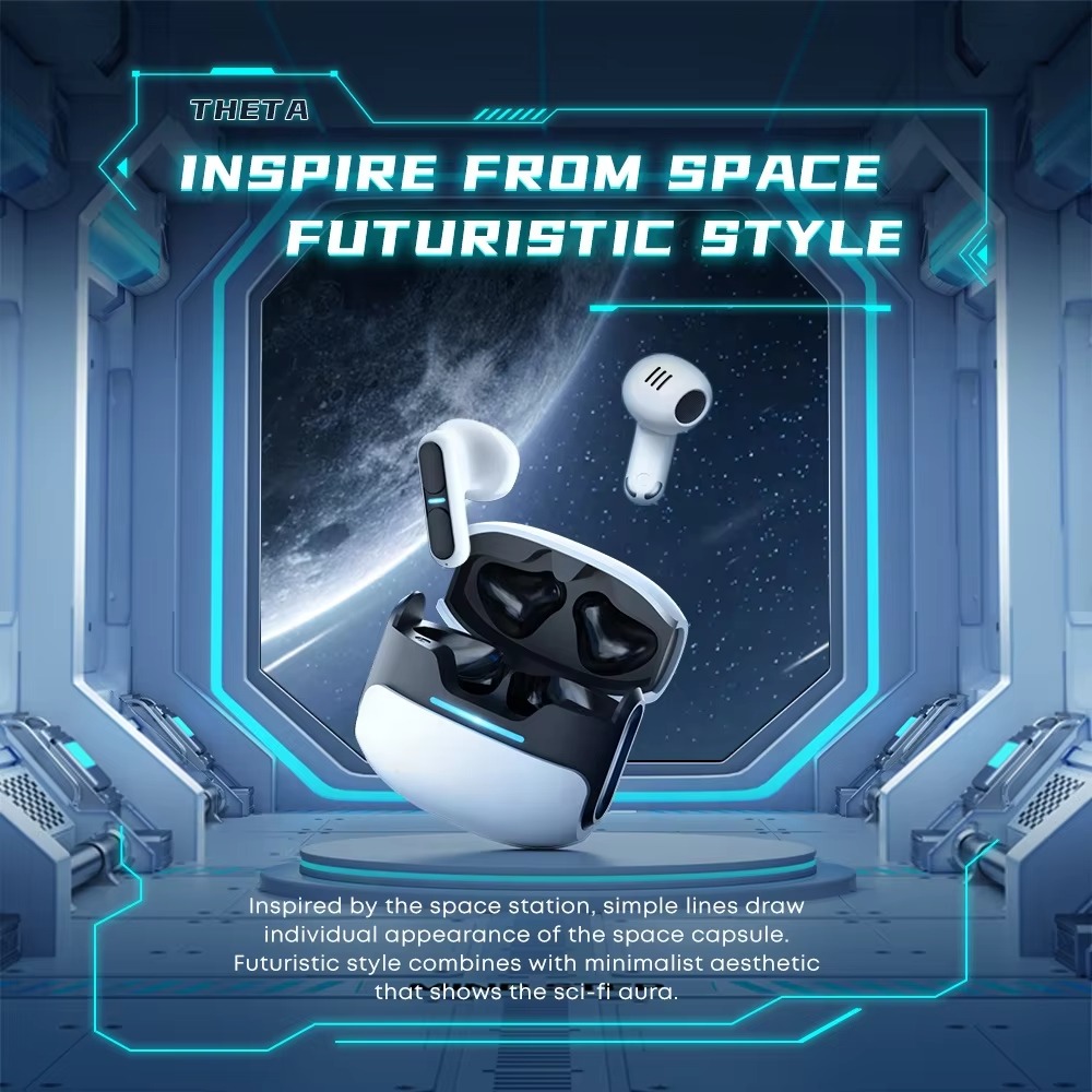Tws Gaming Headphones Wireless bluetooth 5.3 Earbuds bluetooth Earphones