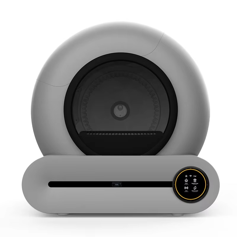 Smart Cat Litter Box With Wifi Odor Control 65L Large Space Self-Cleaning Automatic Cat Toilet