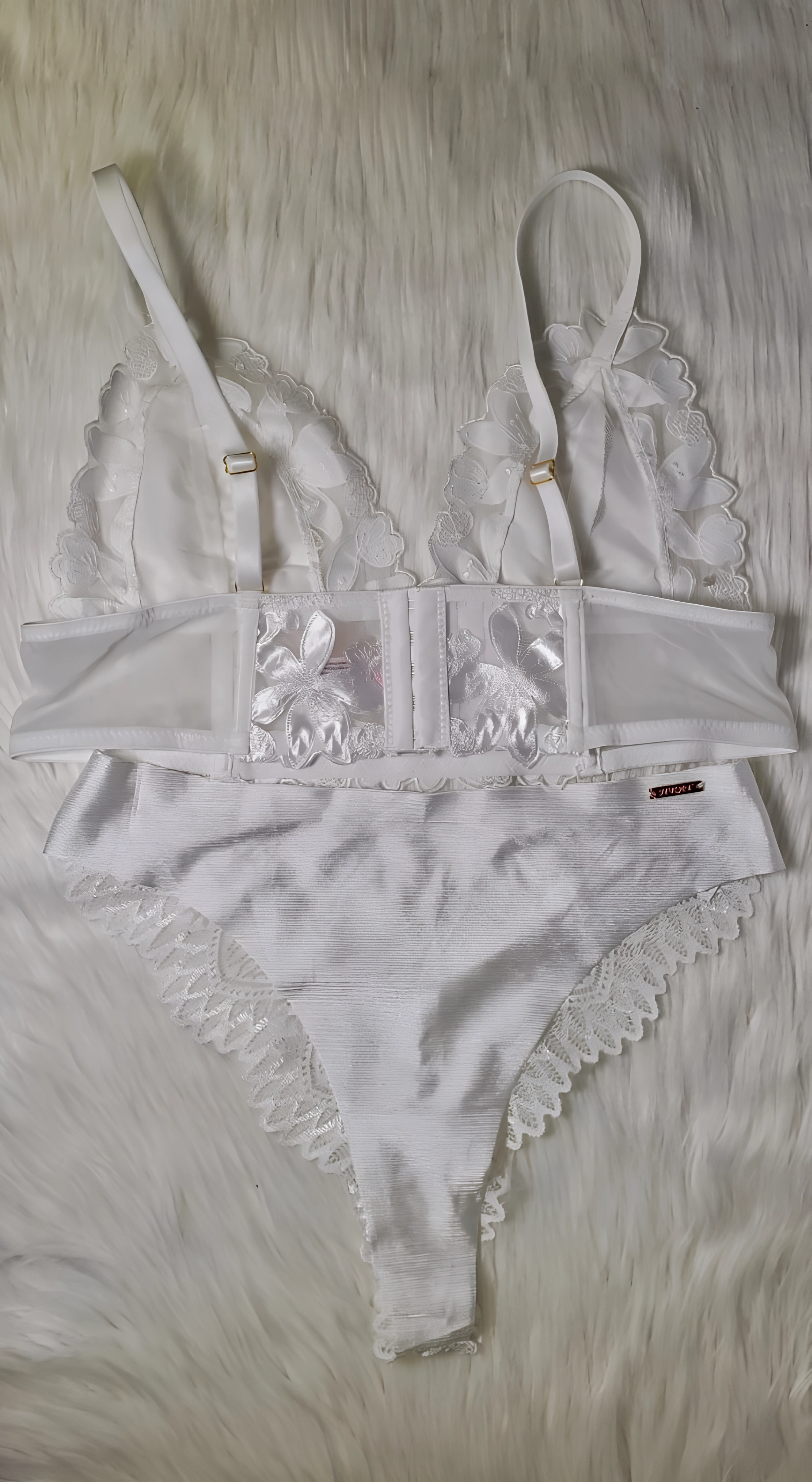 Conjunto Caricia Blanca