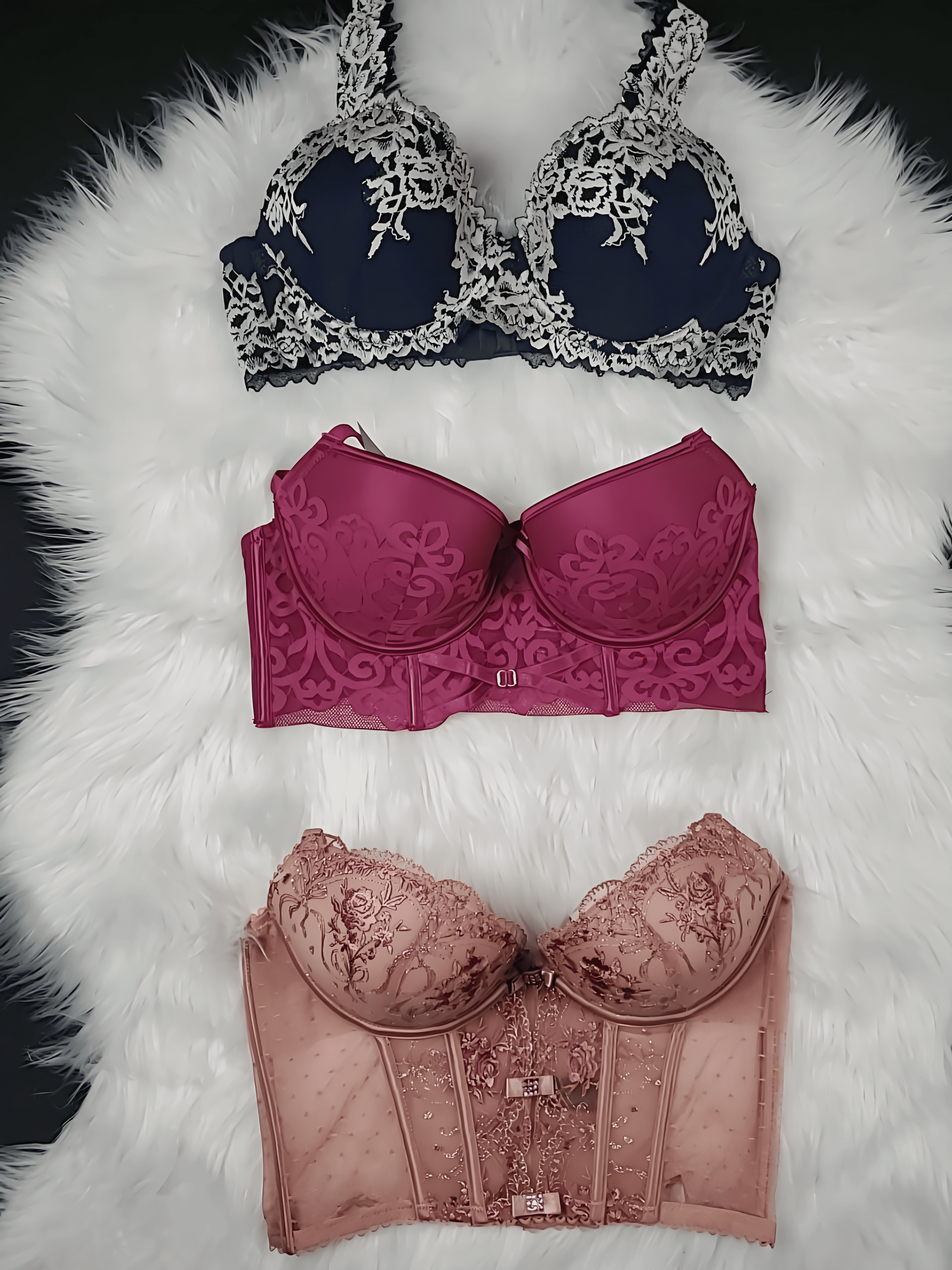 Sujetador Flor de Encaje