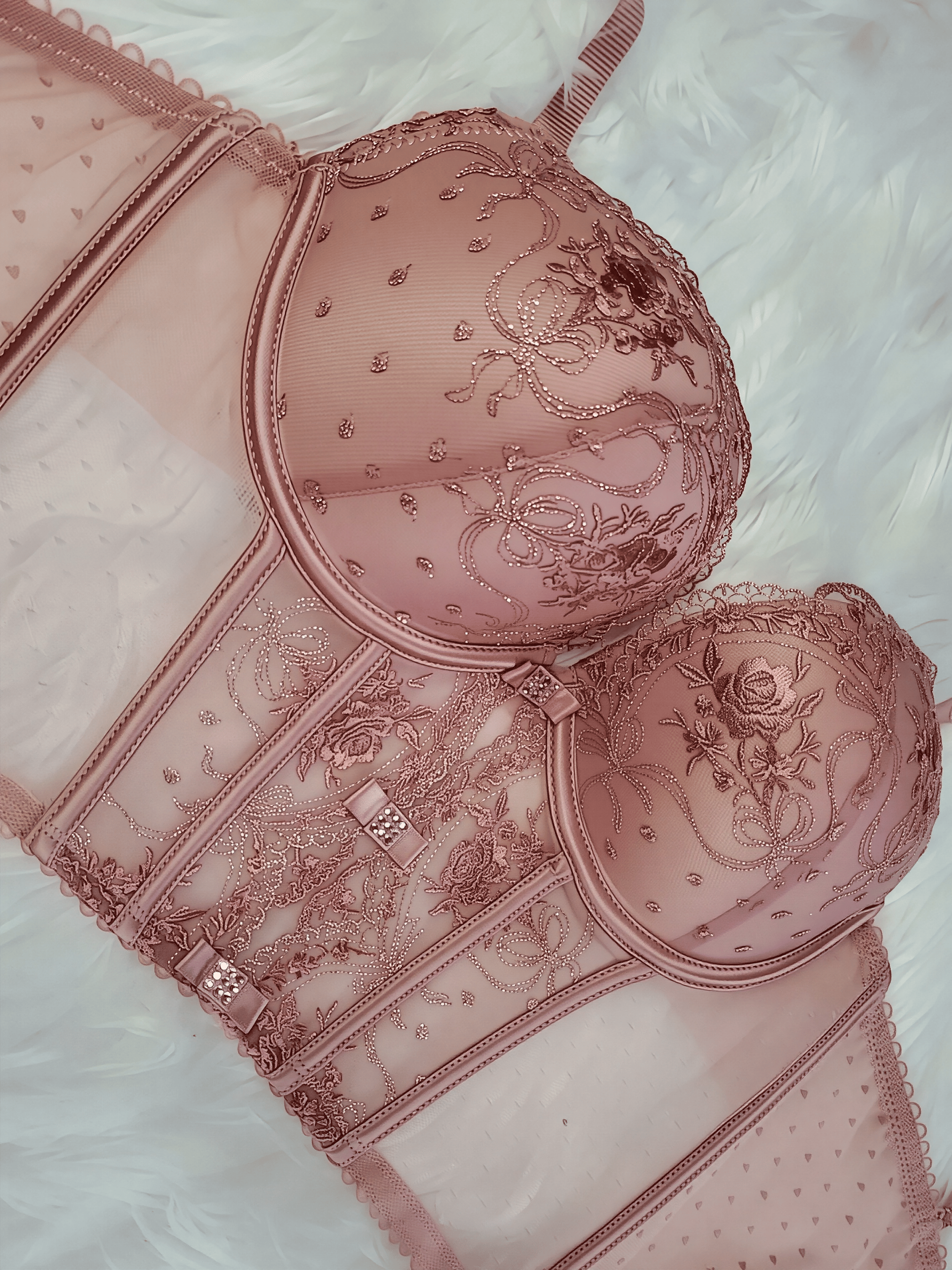 Sujetador Palo de Rosa