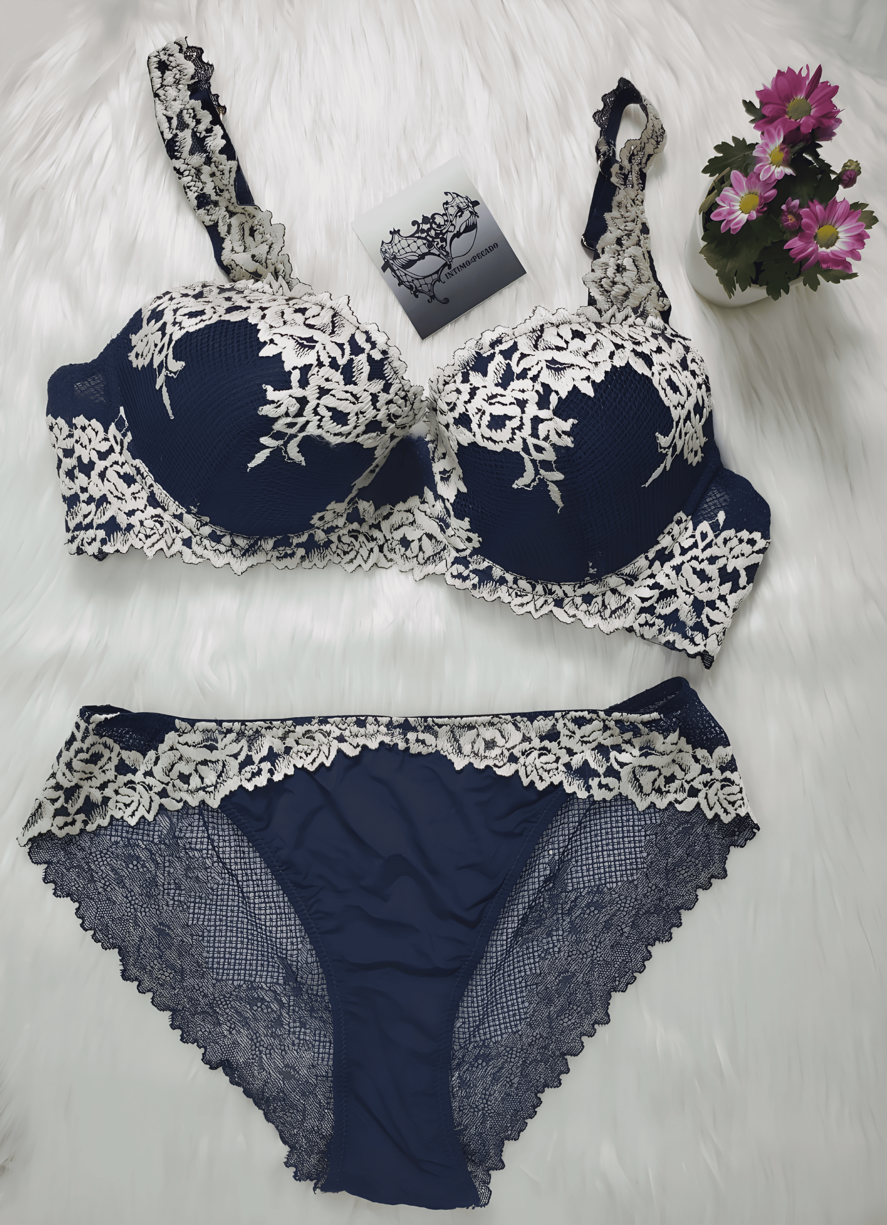 Sujetador Flor de Encaje