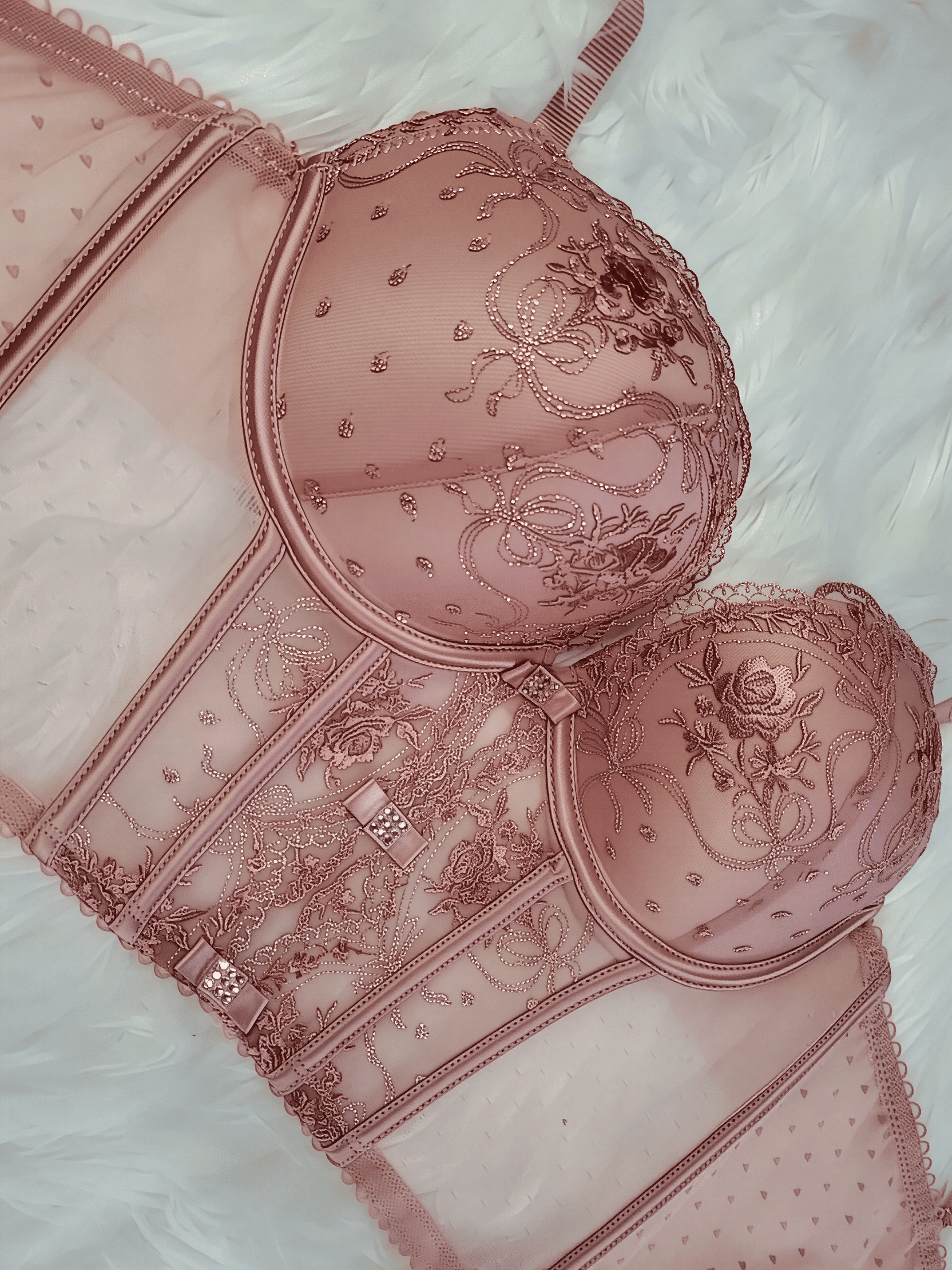 Sujetador Palo de Rosa