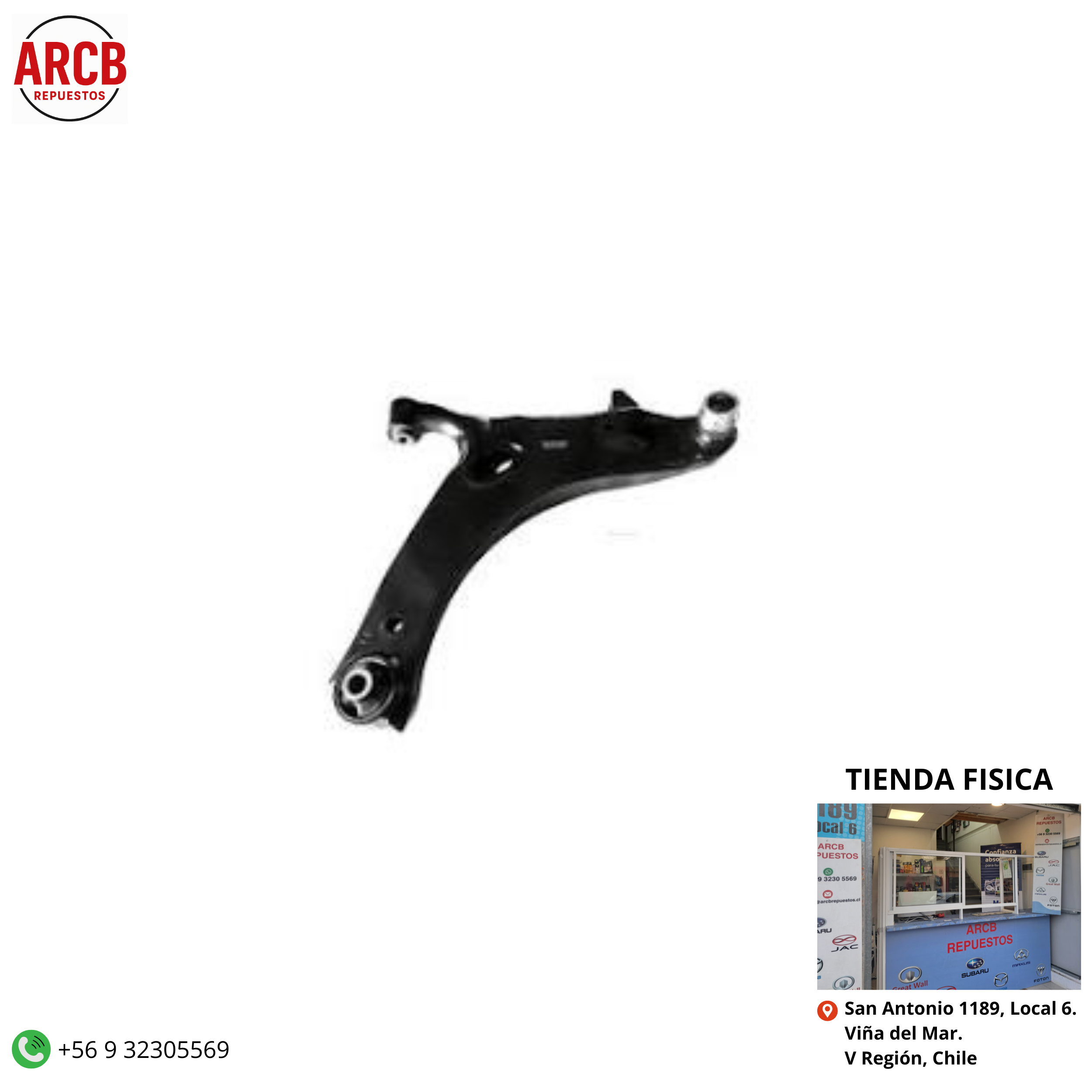 Bandeja de suspensión delantera derecha Subaru Forester 2008-2012 P/N 20202-SC000