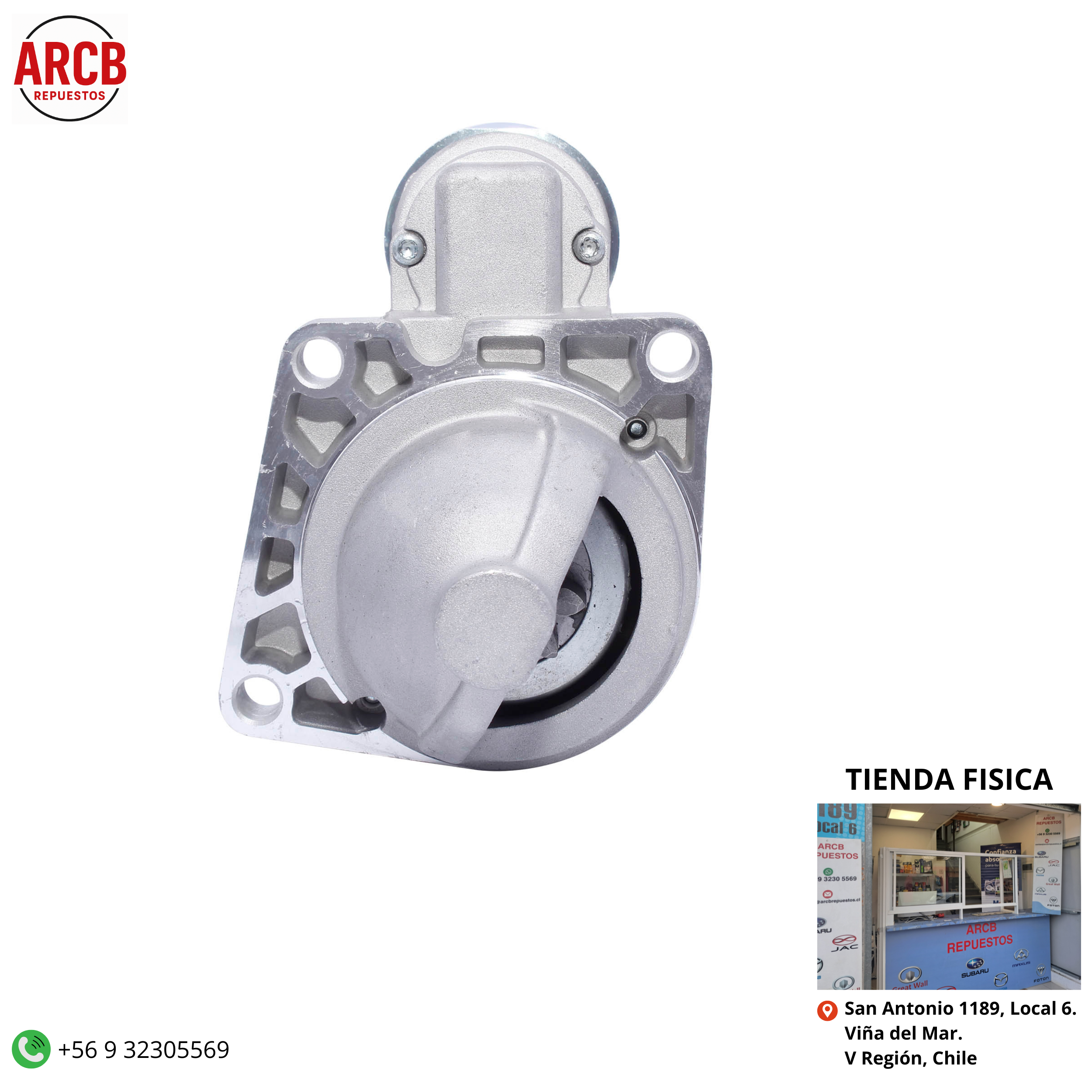 Motor de Partida  Maxus T 60 2.8   P/N  C00050267   O  C00314263