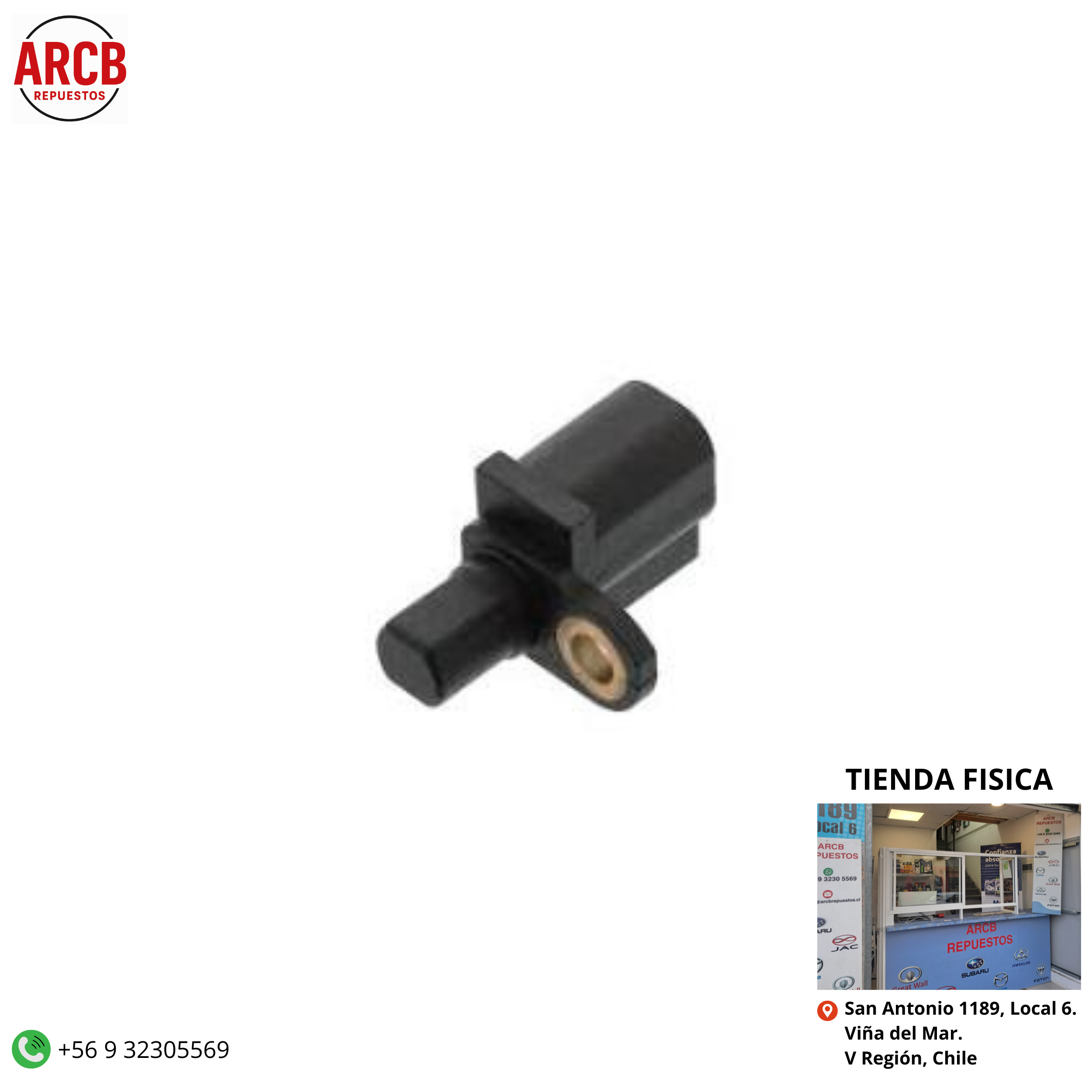 Sensor de ABS trasero Mazda 3 2004-2009 Mazda 3 2010-2014 Mazda 3R 2004-2014 P/N BP4K-43-711