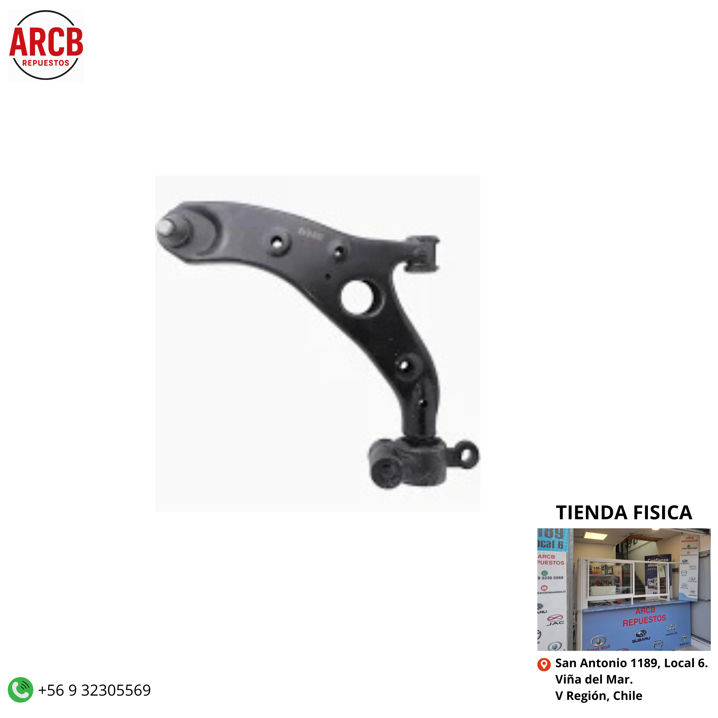 Bandeja de suspensión inferior izquierda , Mazda CX5 2012-2017 P/N GHP9-34-350