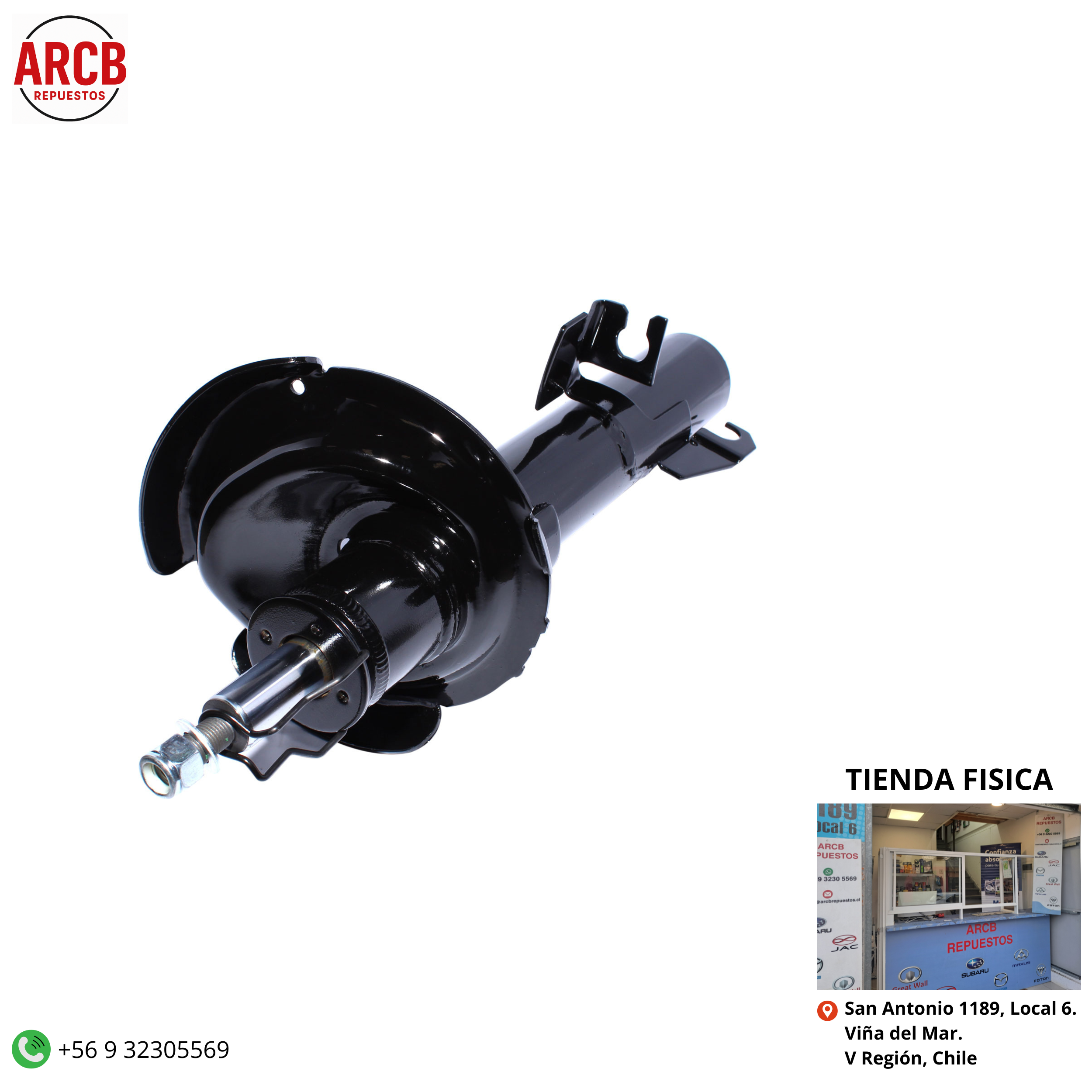 Amortiguador delantero Mazda 3 2004-2014 Mazda 3R 2004-2014 MAZDA 5 2011- 2016 P/N BP4K-34-900