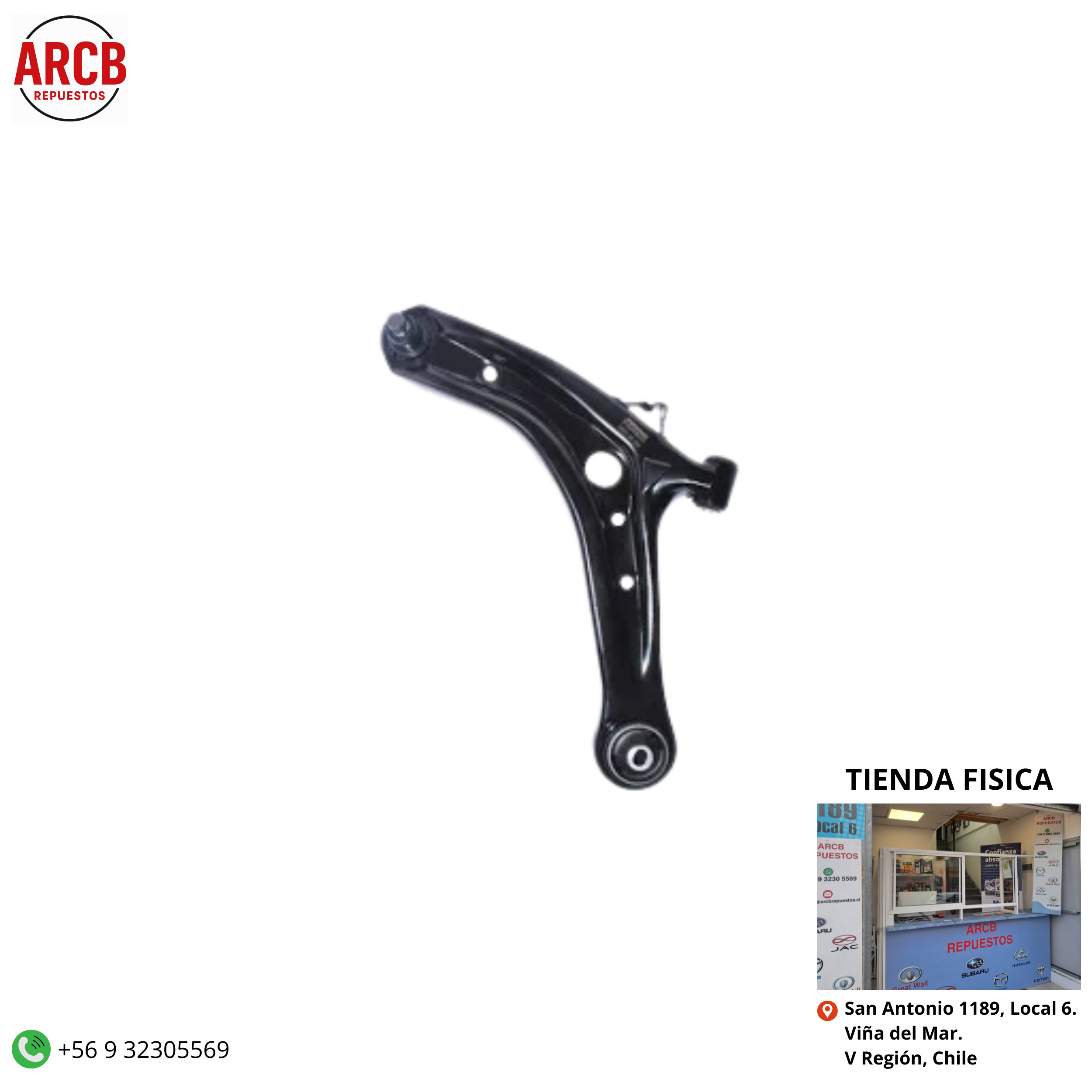 Bandeja de suspensión delantera izquierda Mazda 2 , 2008-2015 P/N D651-34-350
