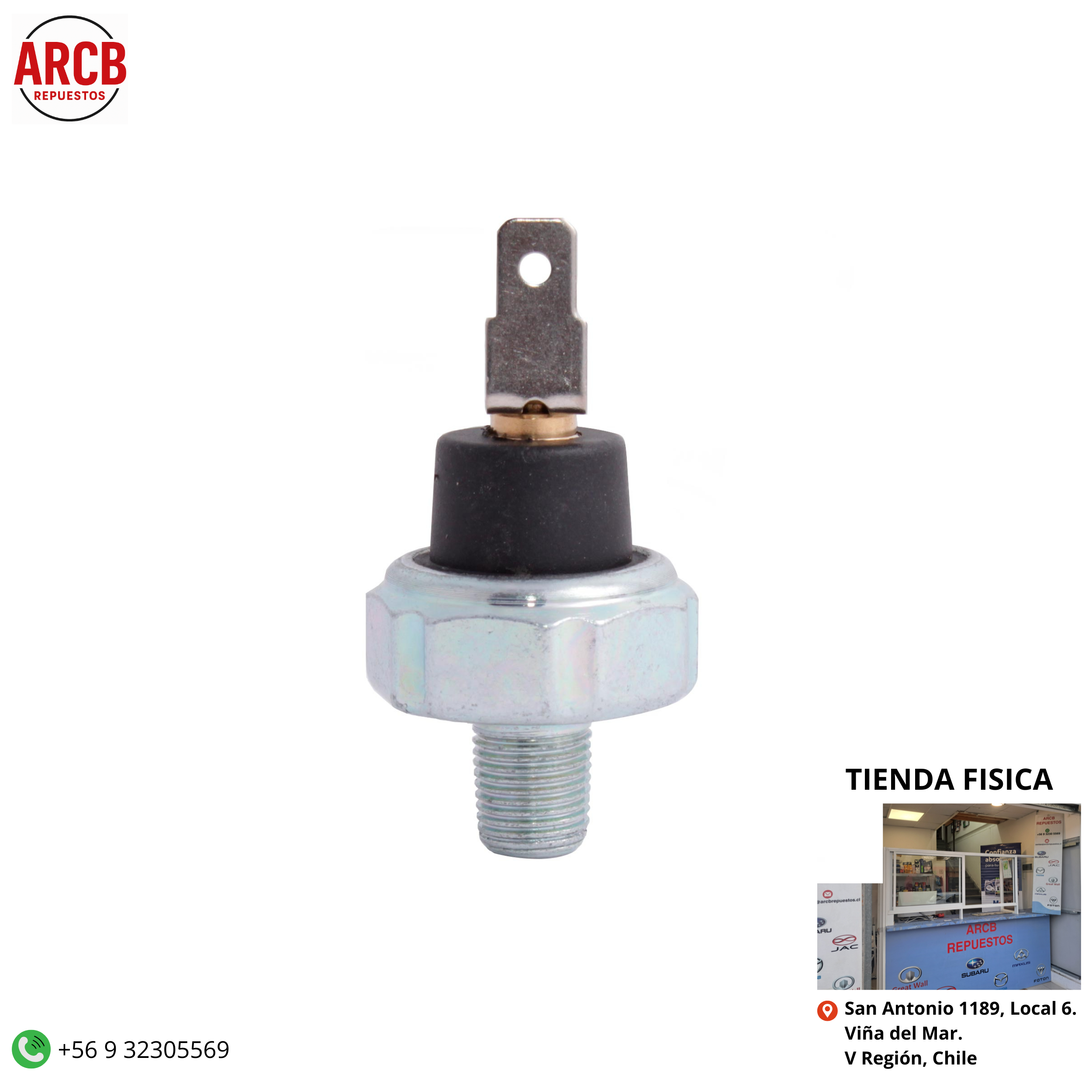 Sensor de presión de aceite Foton Midi Truck 1.3