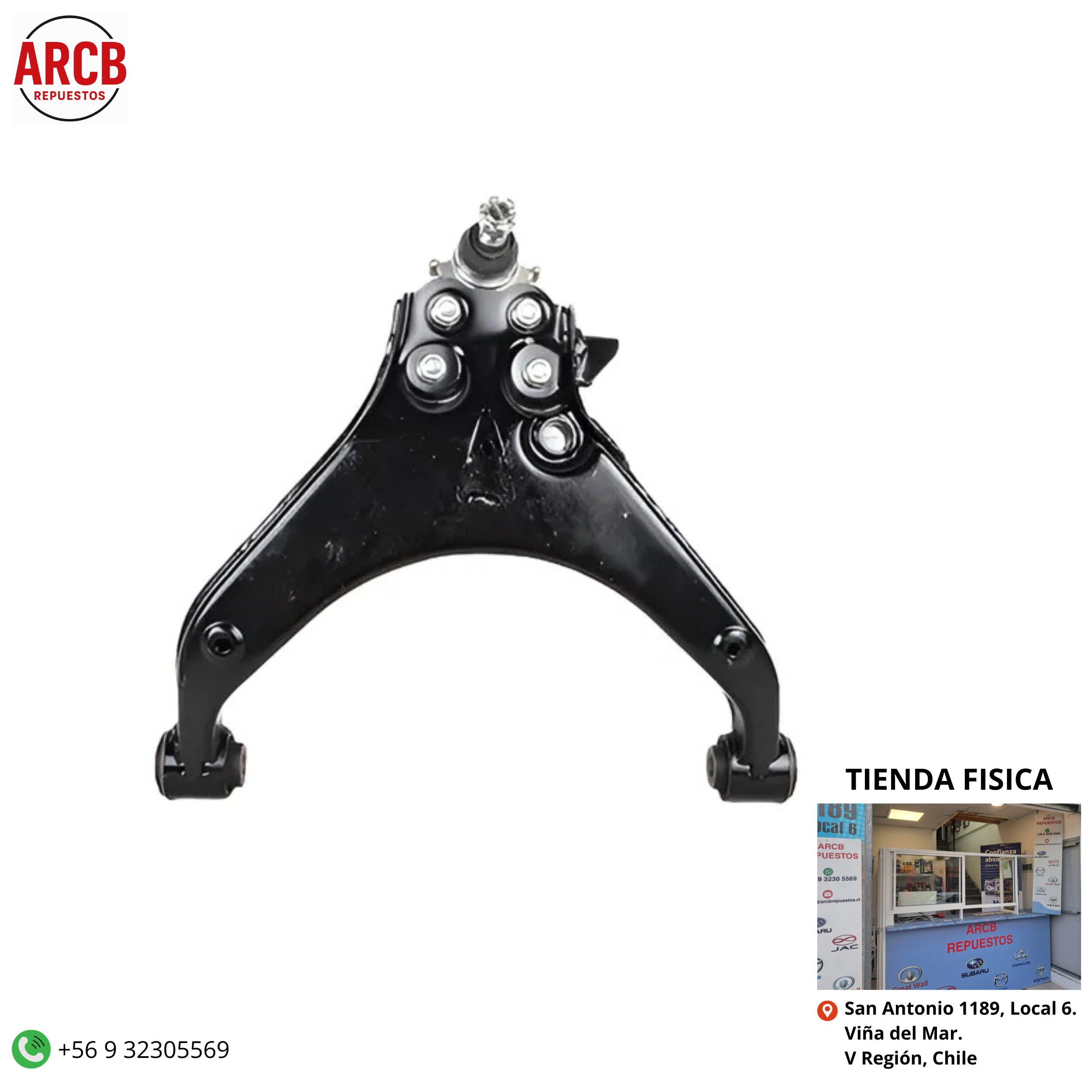 Bandeja de suspensión inferior delantera derecha, Maxus T60 2.8 ,2.0