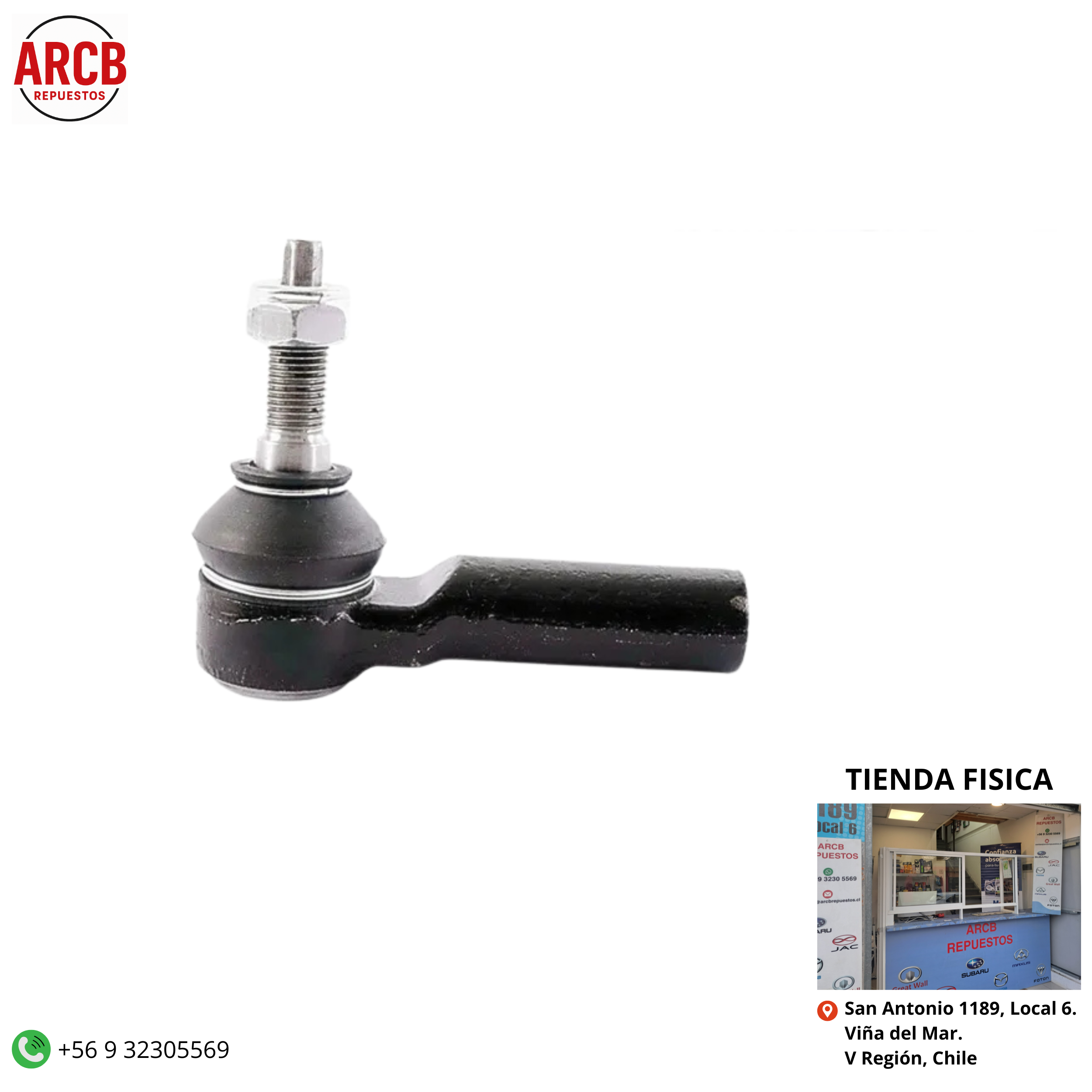 Terminal de dirección izquierdo Maxus T60 2.8 2.0