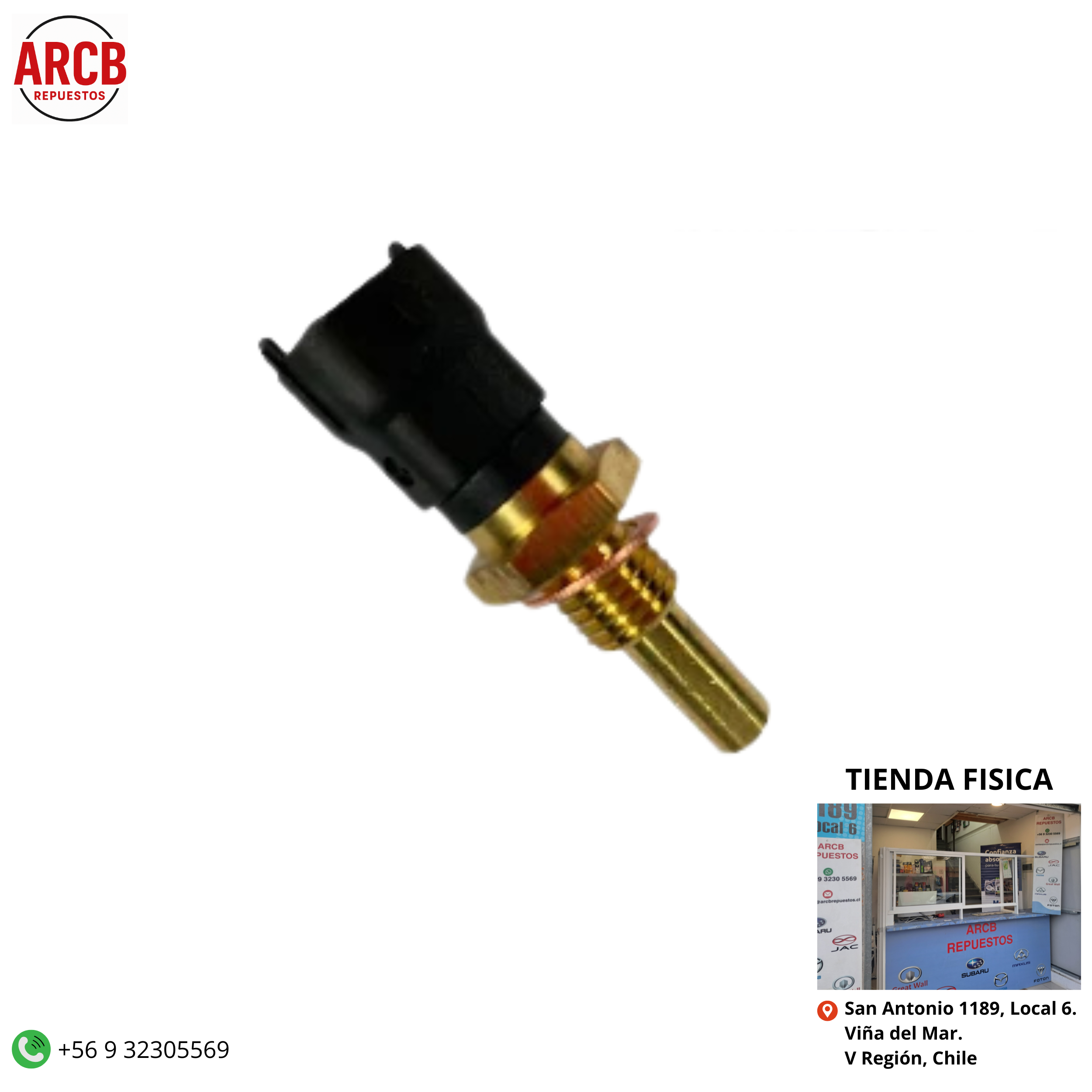 Sensor de temperatura de agua Maxus T 60 2.8