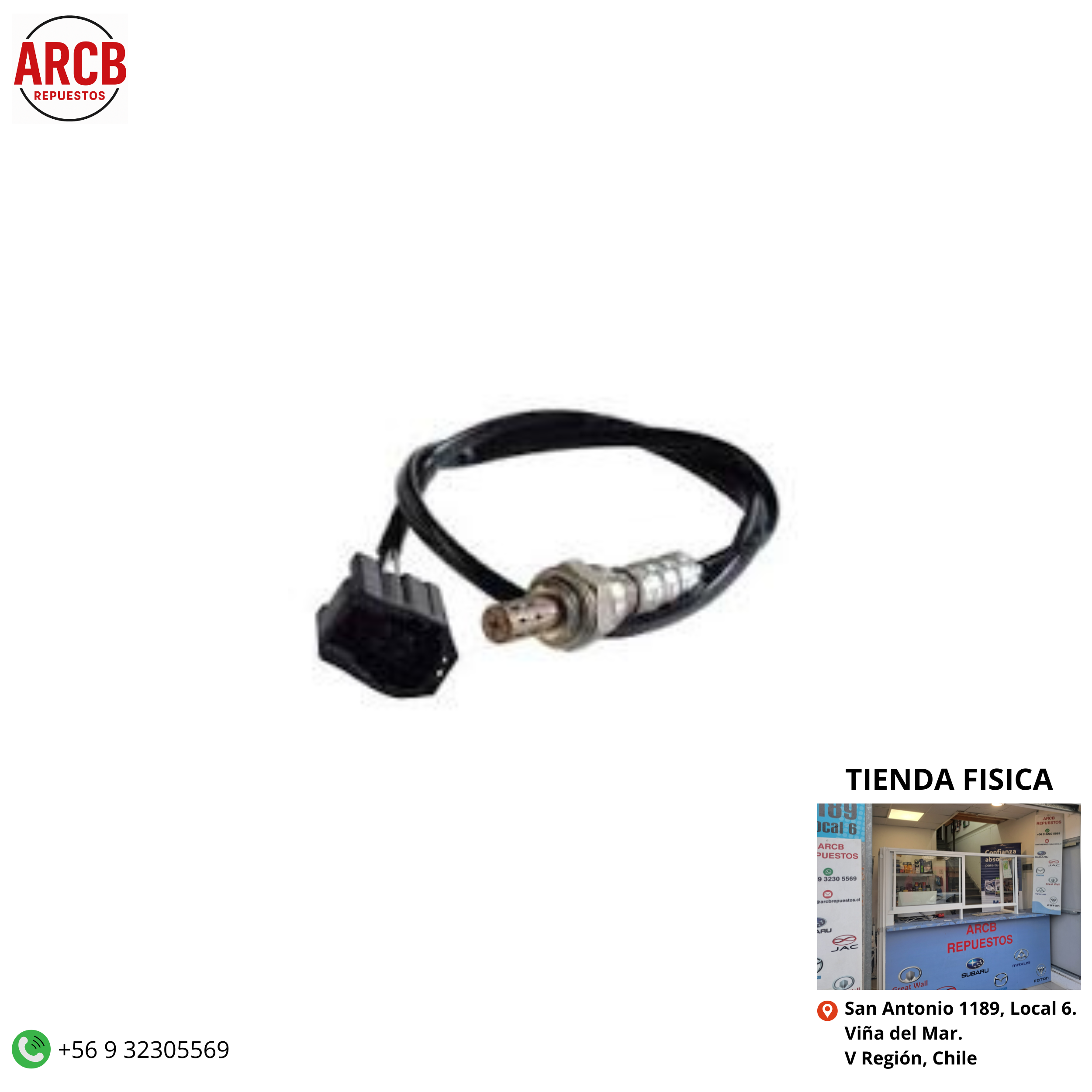 Sensor de oxígeno ( multiple de escape) Mazda 3 2004-2009 Mazda 3 2010-2014 P/N Z601-18-861