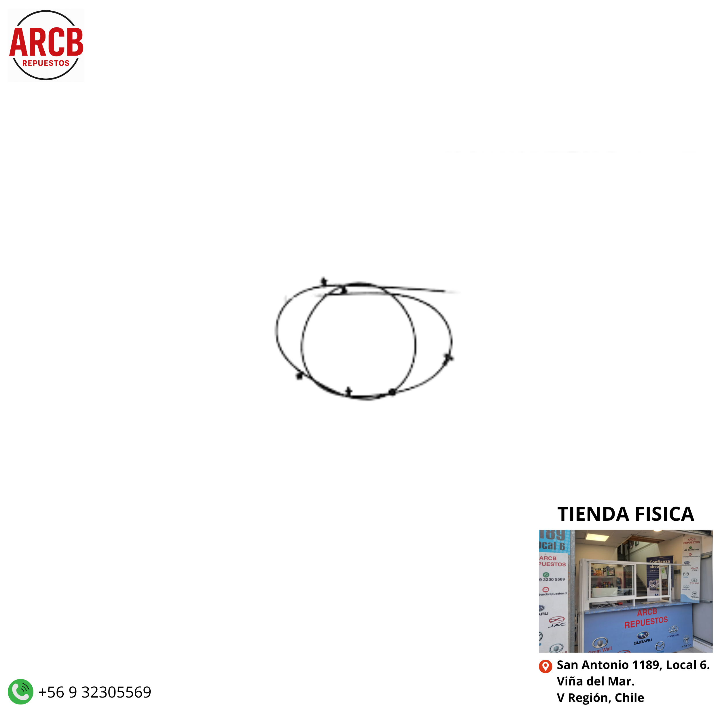 Cables de capot Maxus T60 2.8, 2.0