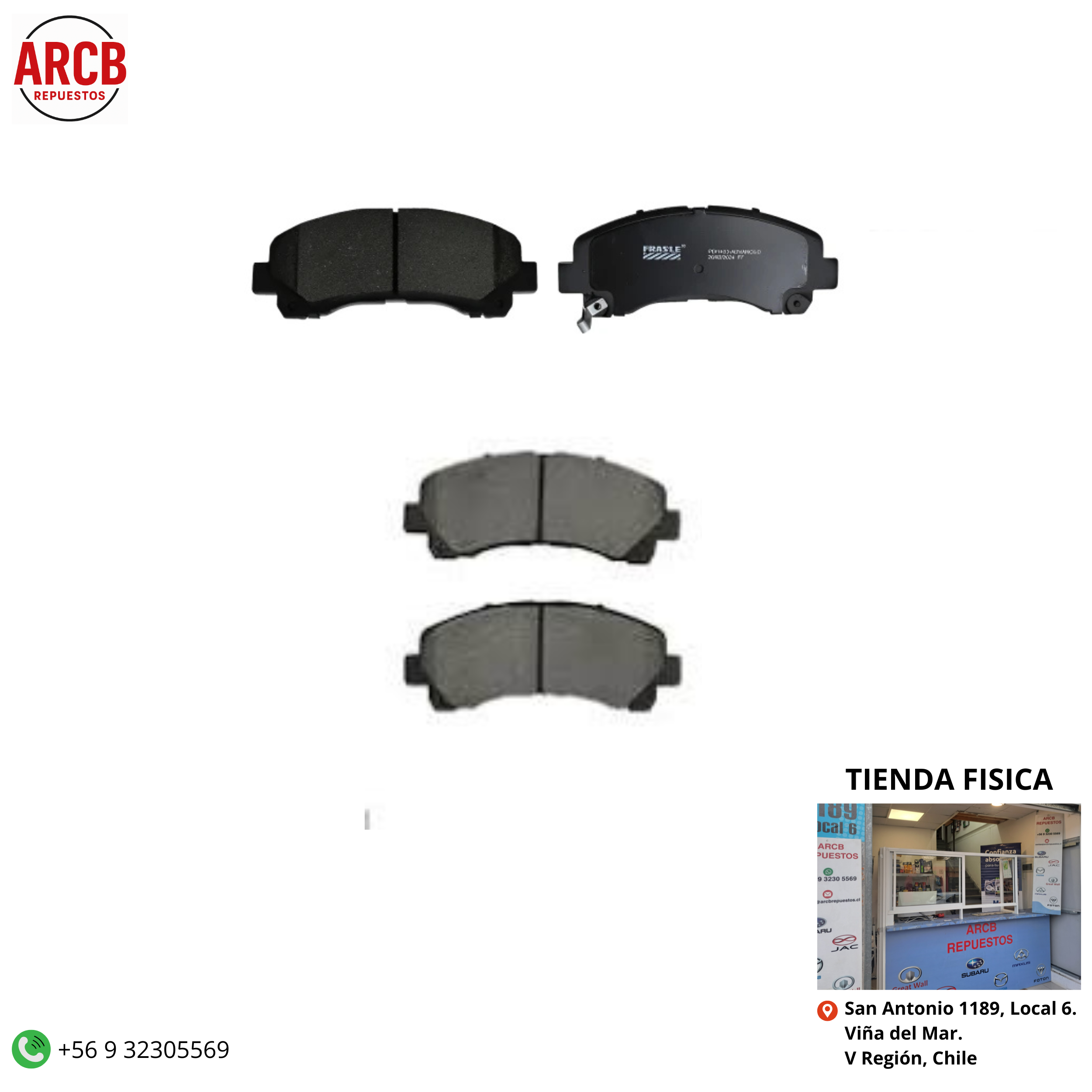 Pastillas de freno delanteras Maxus T 60 2.8 , 2.0