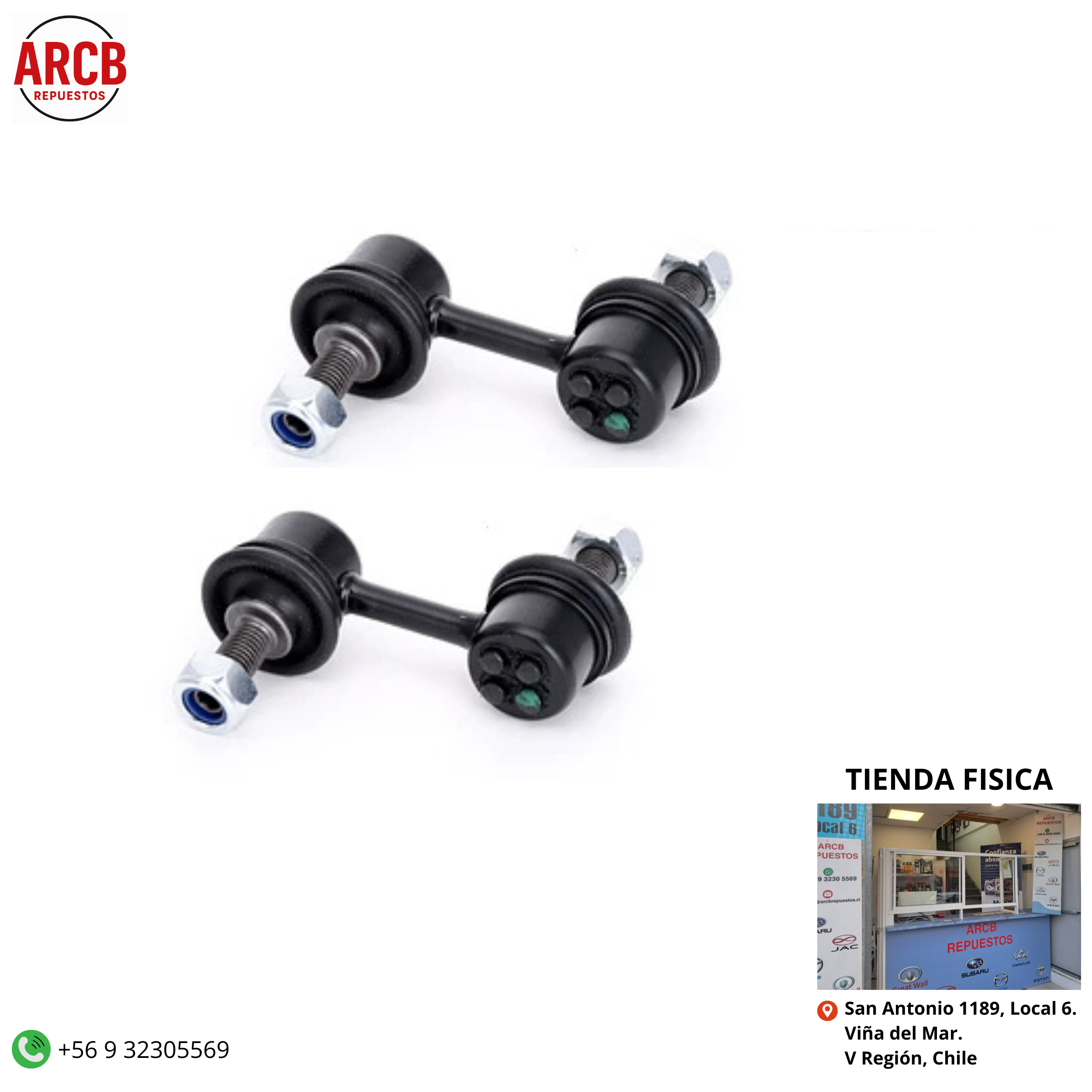 Bieletas de suspensión Subaru P/N 20470-AE000 ,P/N 20470-AE001,P/N 20470-AE00B, P/N 20470-AE00C, P/N 20470-SE00B ,Valor por unidad