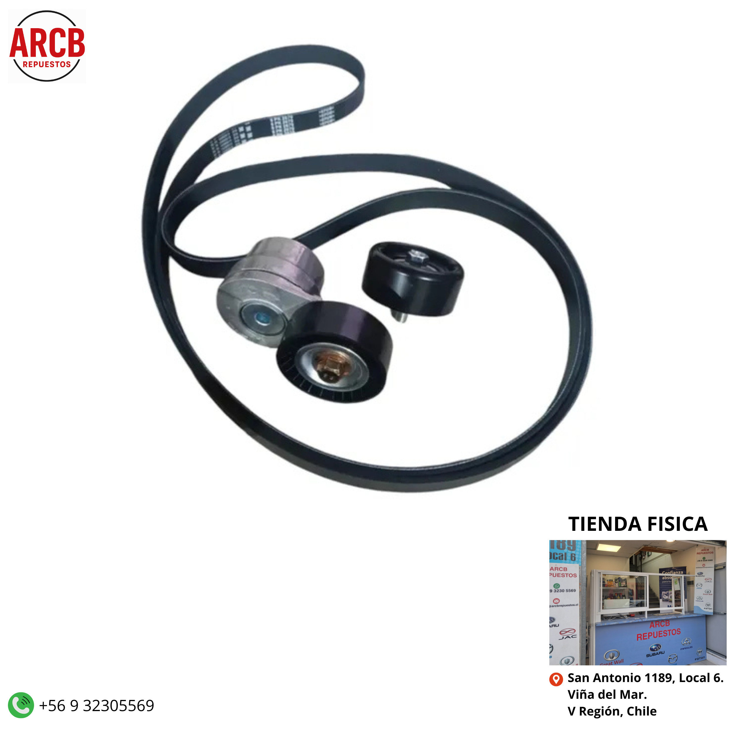 Kit de correa de accesorios Maxus T60 2.8