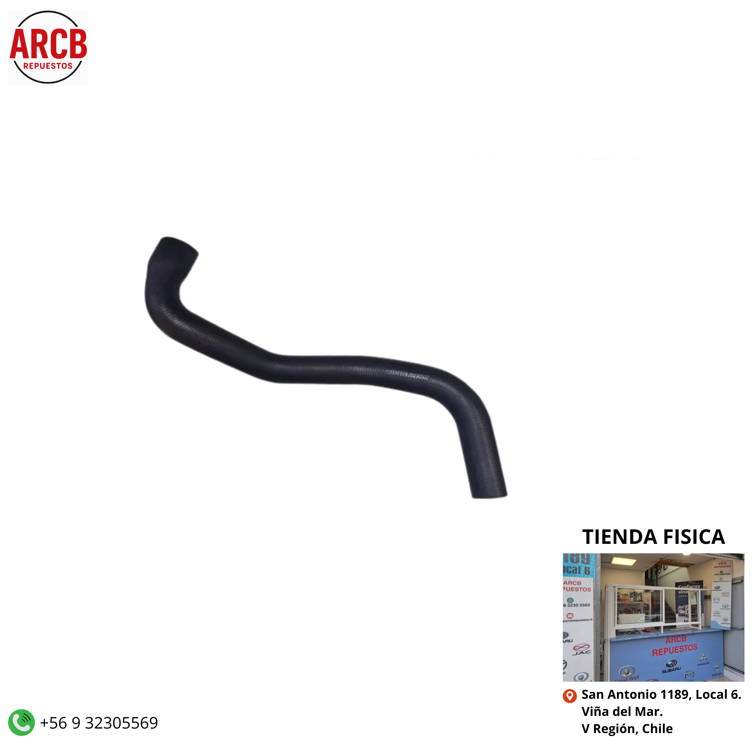 Manguera inferior de radiador Maxus T 60 2.8