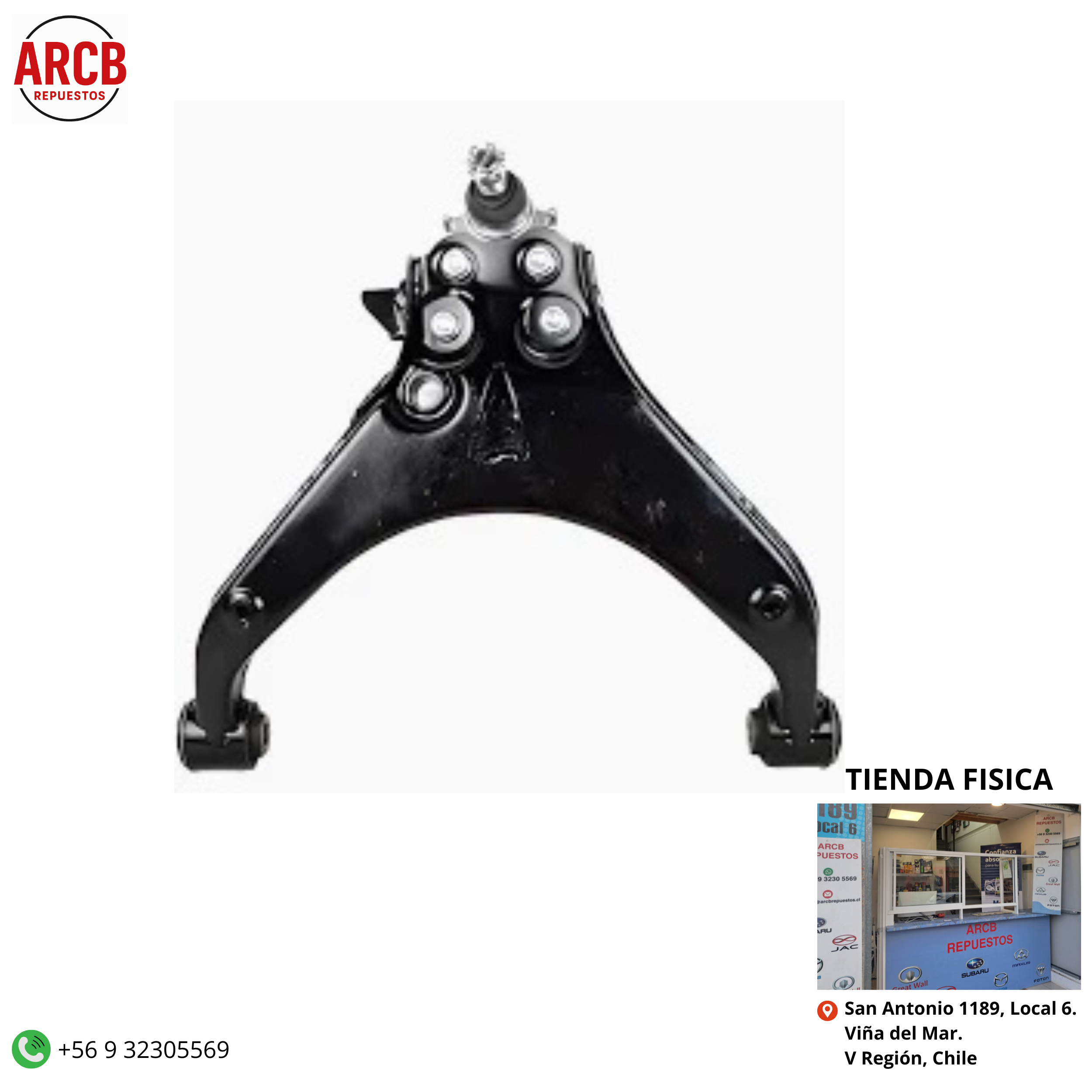 Bandeja de suspensión inferior izquierda Maxus t 60 2.8 , 2.0