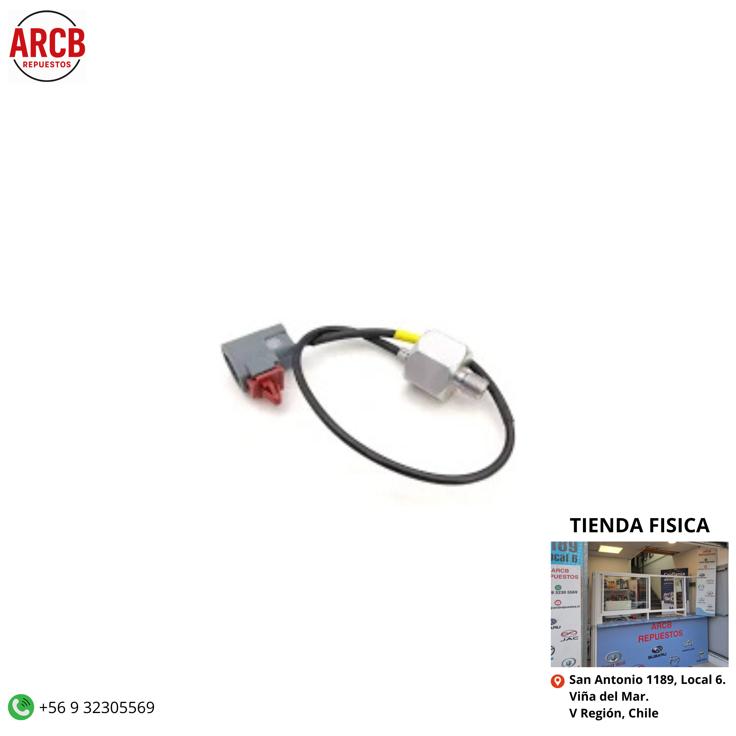 Sensor de golpeteo ( knock) Mazda 3 2004-2009. Mazda 3 2010-2014, Mazda 2 2008-2014 P/N ZJ01-18-921